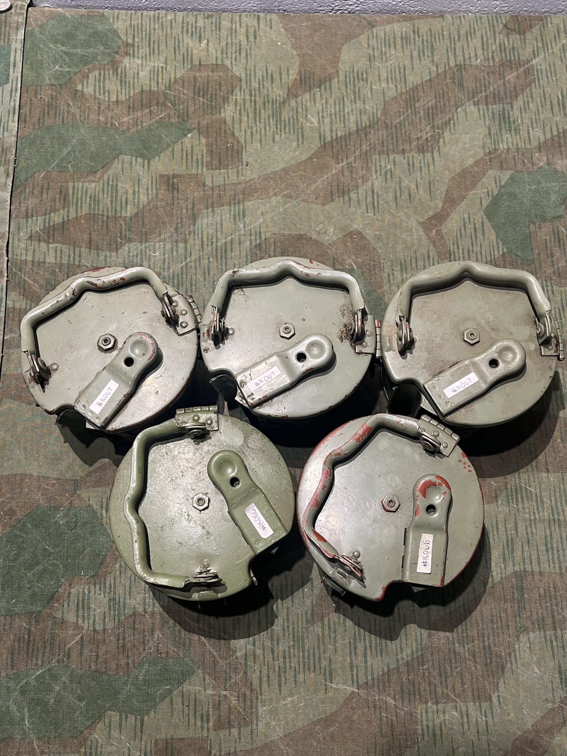 WW2 German Style Yugo Mg34 Mg42 Drum Mag w/ Defects Unmarked 1x Only - Image 3