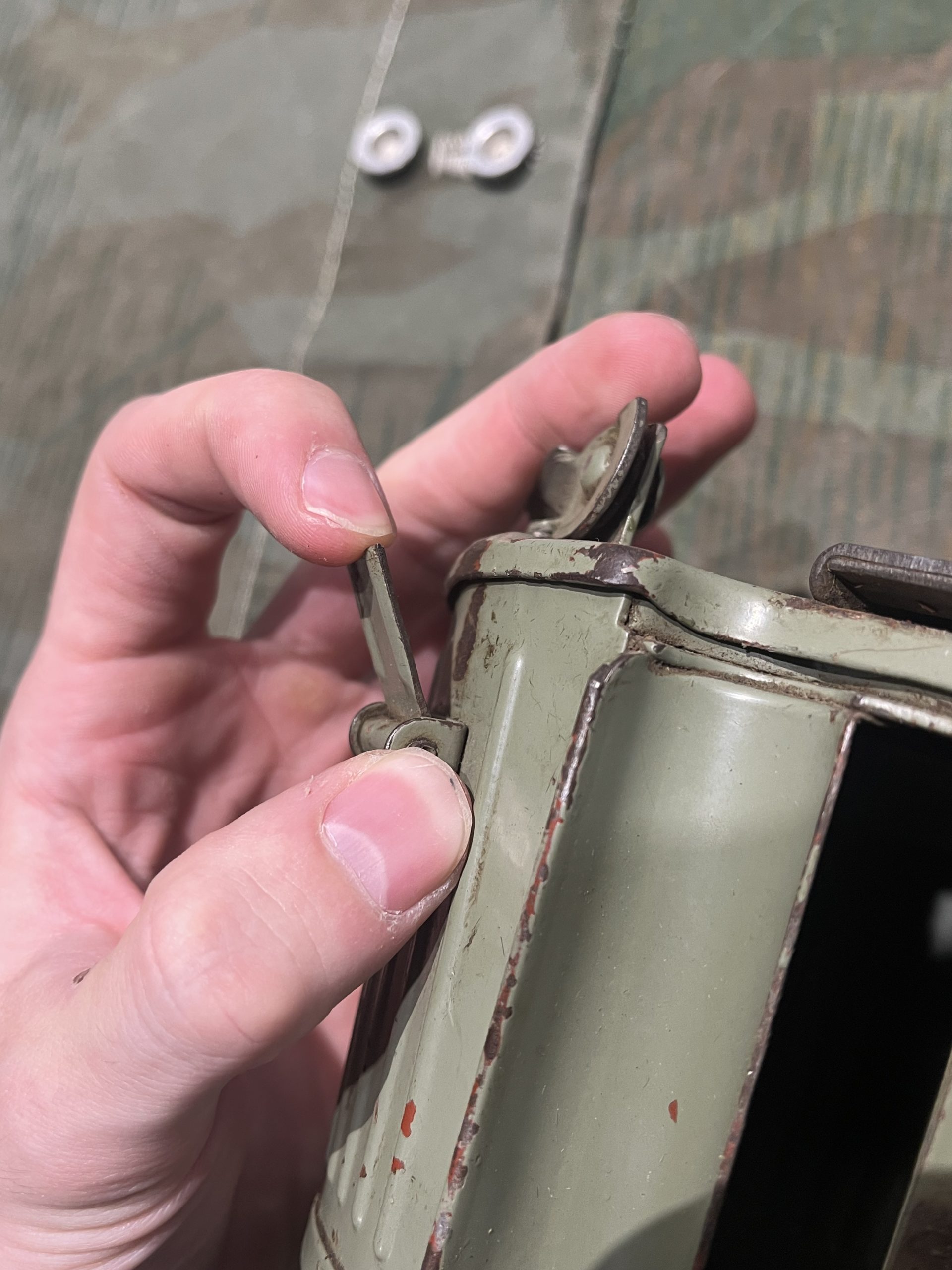 WW2 German Style Yugo Mg34 Mg42 Drum Mag w/ Defects Unmarked 1x Only - Image 8