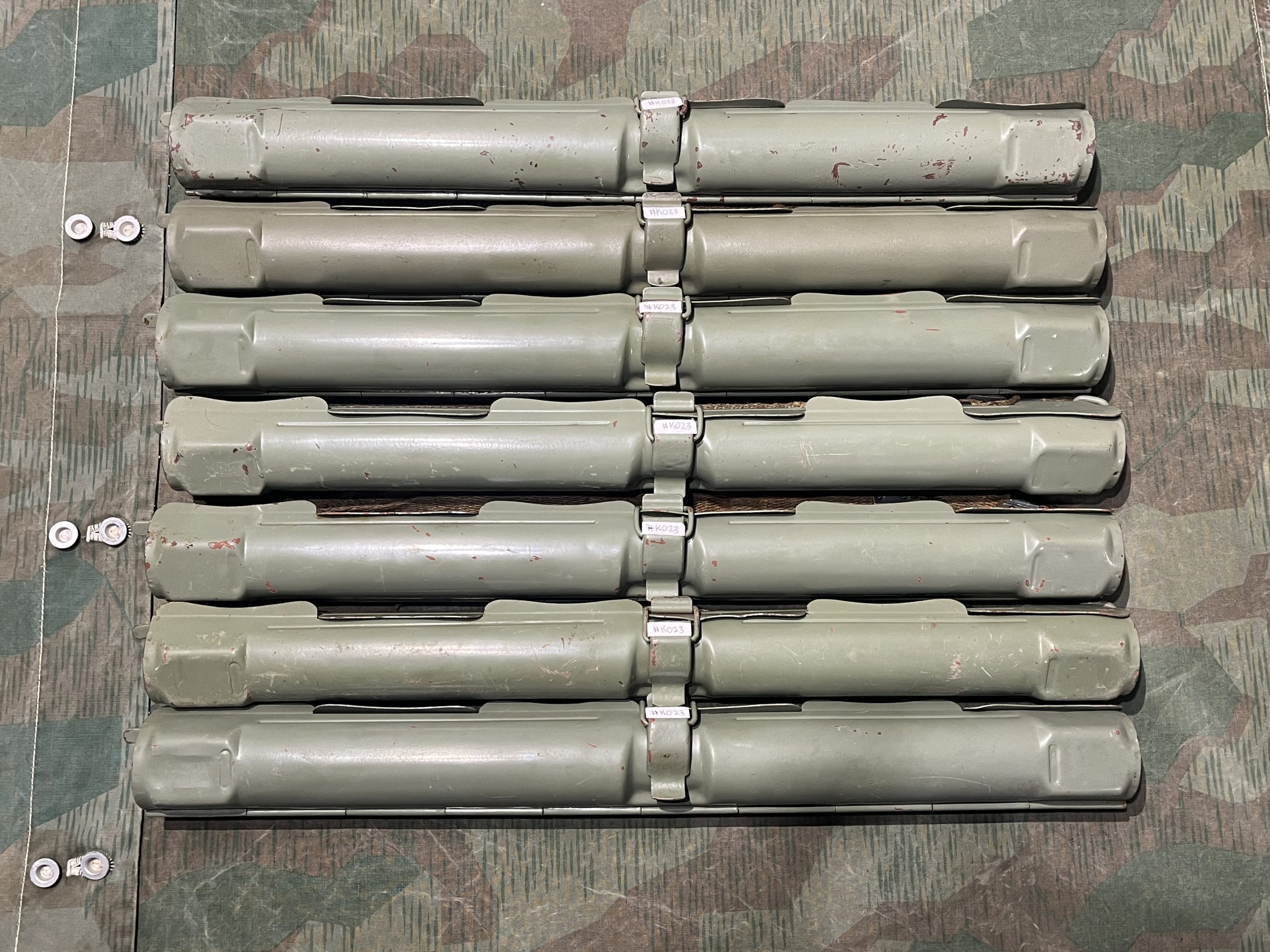 WW2 German Style Yugo Mg42 Spare Barrel Carrier Holder Excellent Condition Unmarked 1x Only