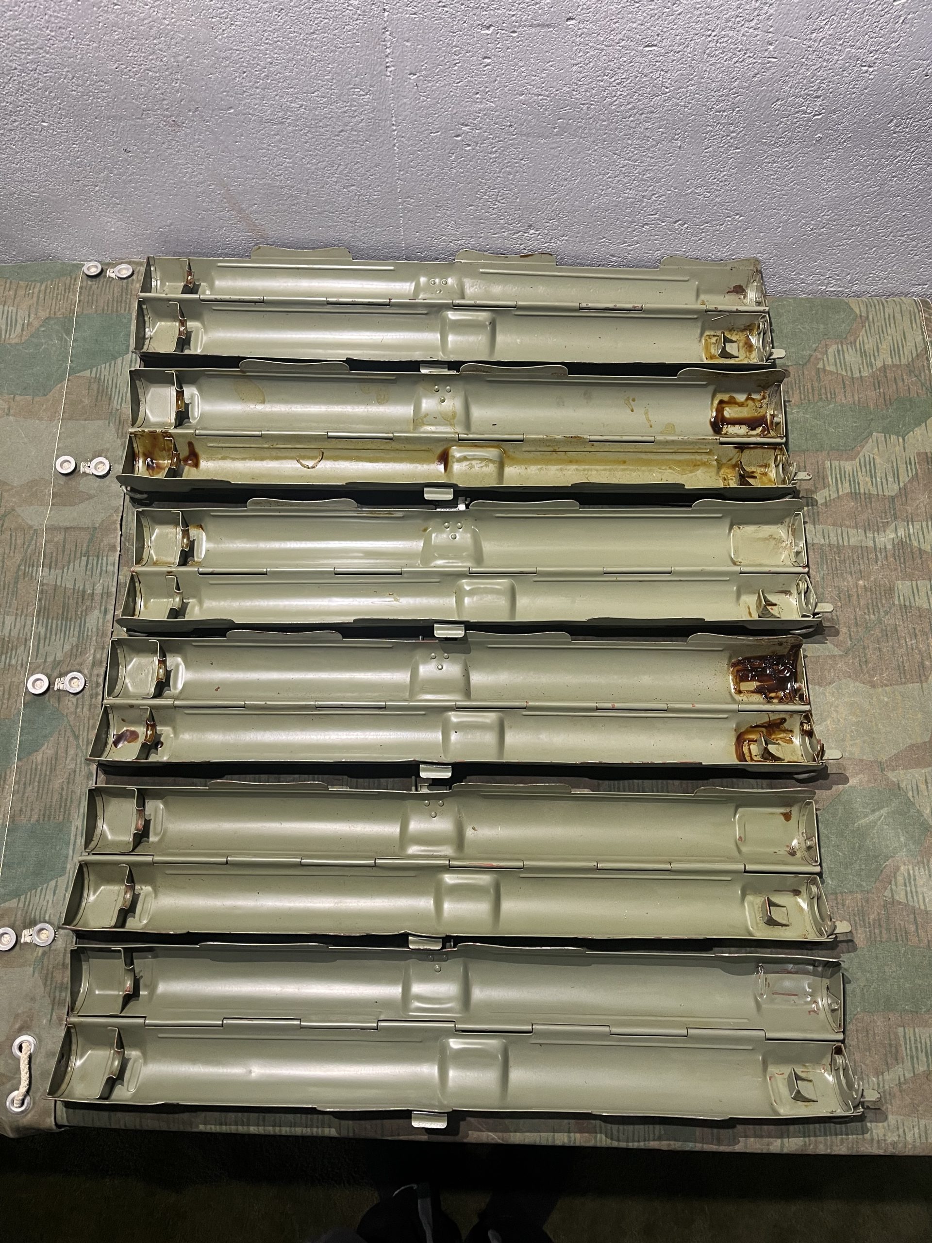 WW2 German Style Yugo Mg42 Spare Barrel Carrier Holder Excellent Condition Unmarked 1x Only - Image 4