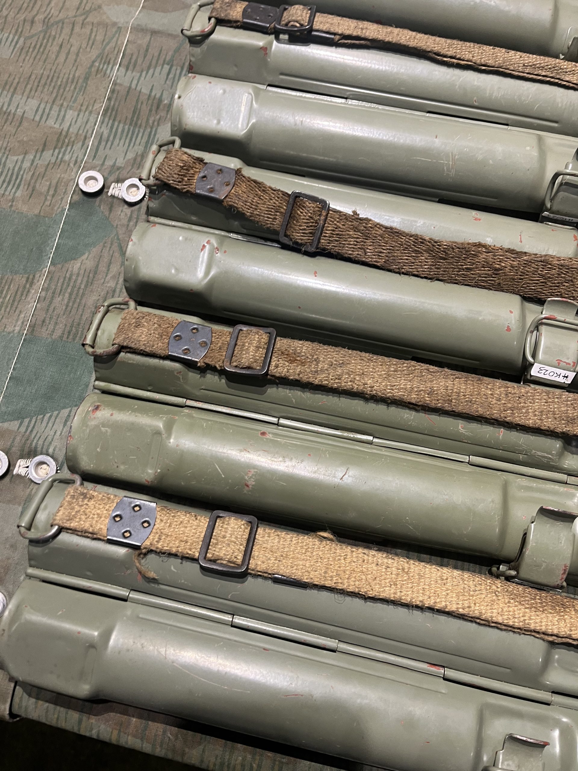 WW2 German Style Yugo Mg42 Spare Barrel Carrier Holder Excellent Condition Unmarked 1x Only - Image 15