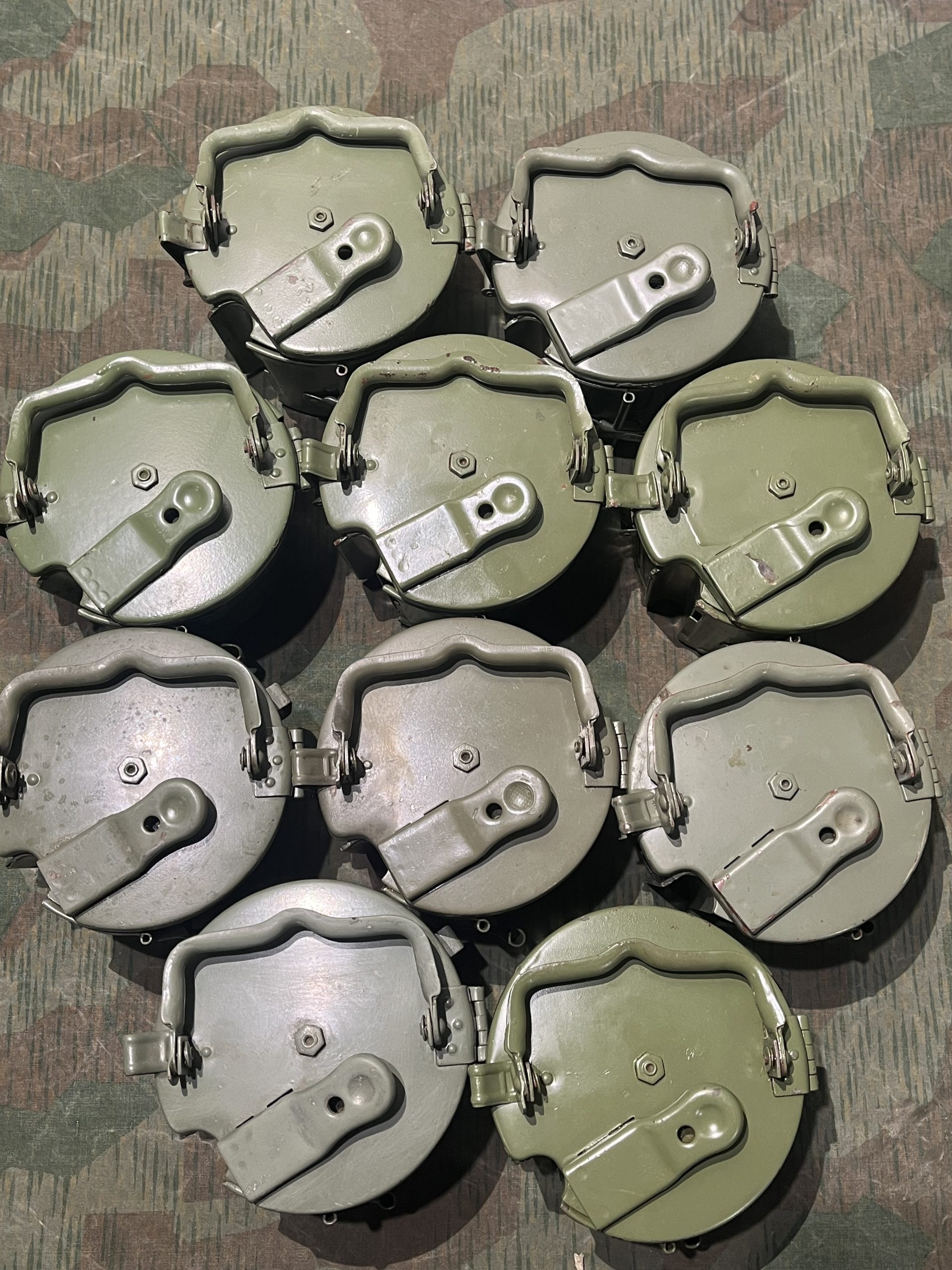 WW2 German Style Yugo Mg34 Mg42 Drum Mag Very Good Condition Unmarked 1x Only - Image 2