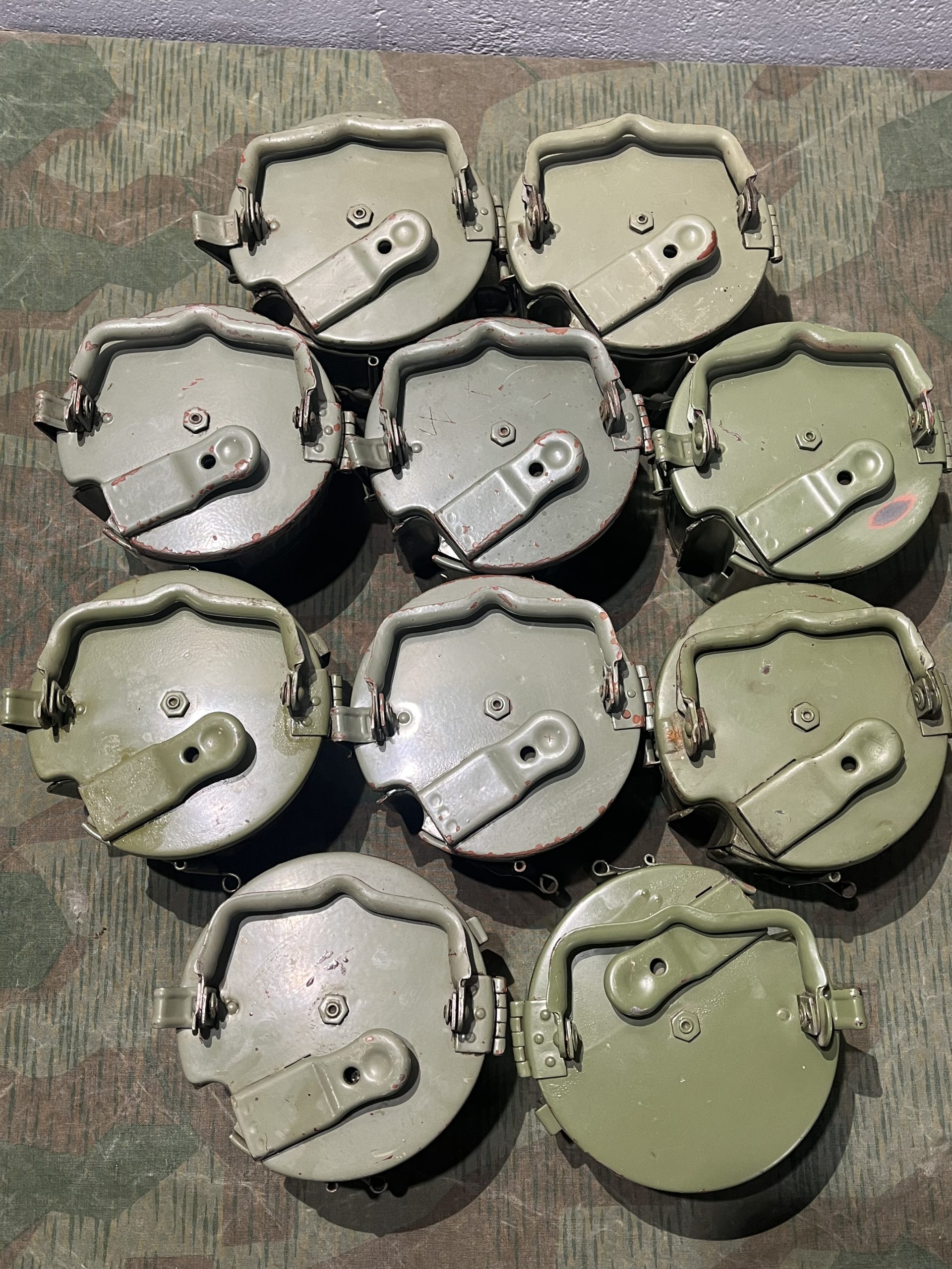 WW2 German Style Yugo Mg34 Mg42 Drum Mag Good Condition Unmarked 1x Only - Image 2