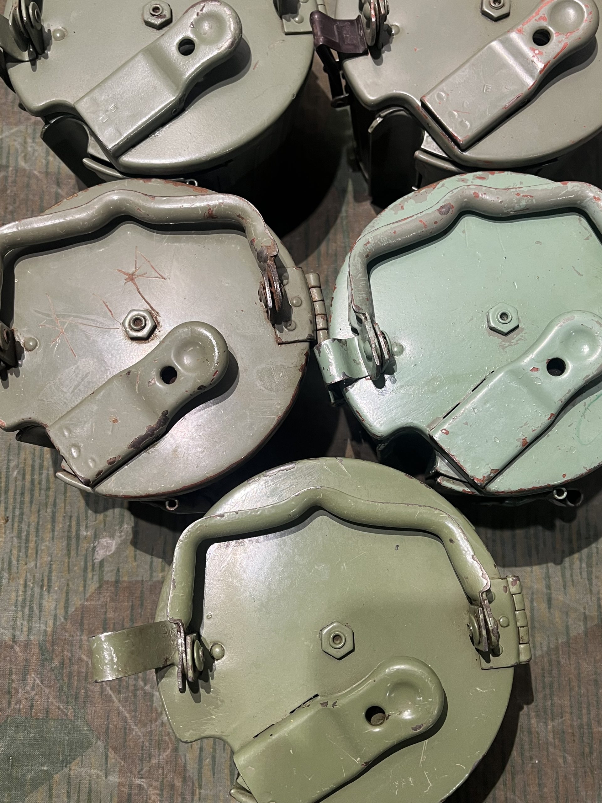 WW2 German Style Yugo Mg34 Mg42 Drum Mag Okay Condition Unmarked 1x Only - Image 11