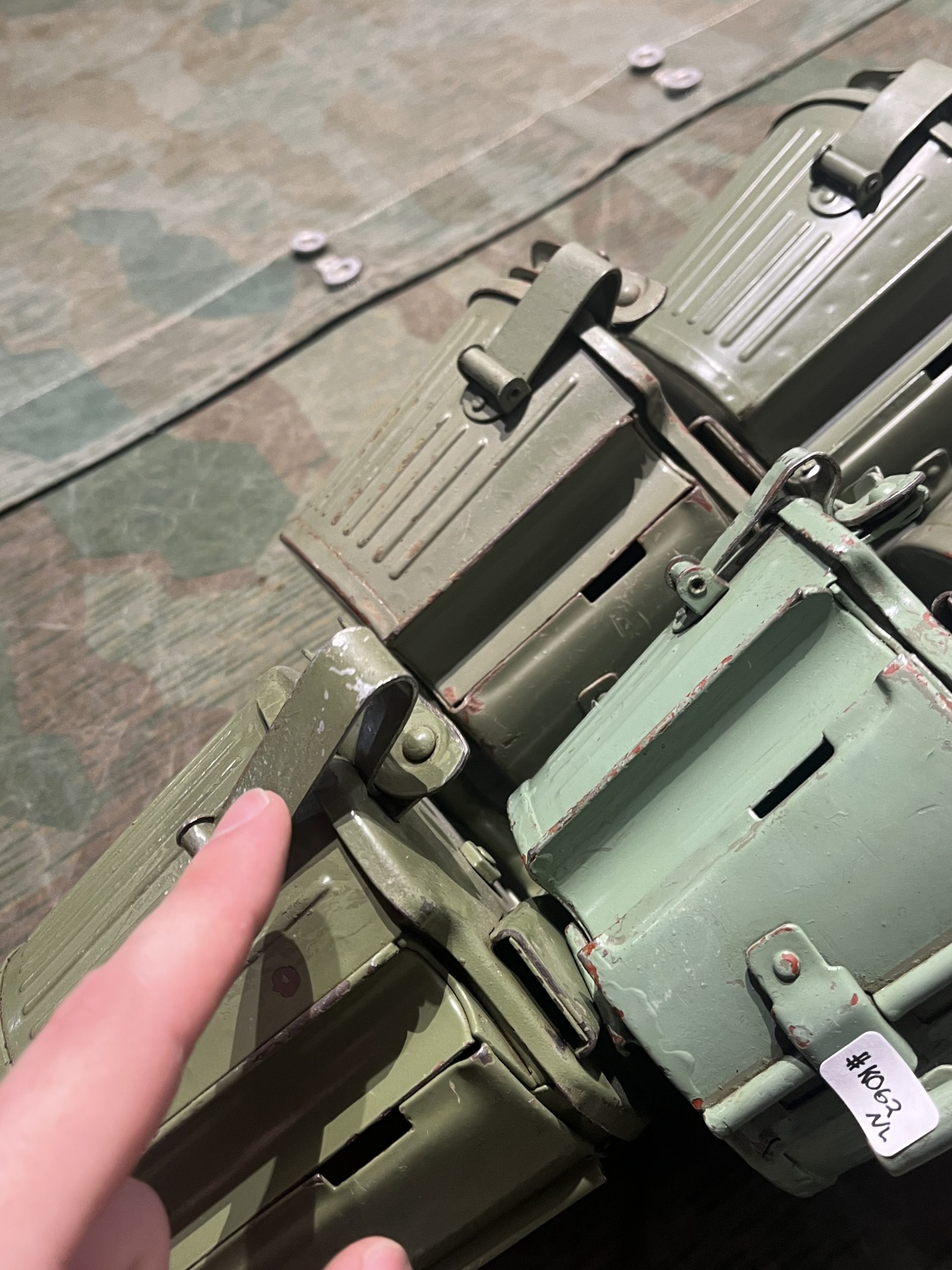 WW2 German Style Yugo Mg34 Mg42 Drum Mag Okay Condition Unmarked 1x Only - Image 7