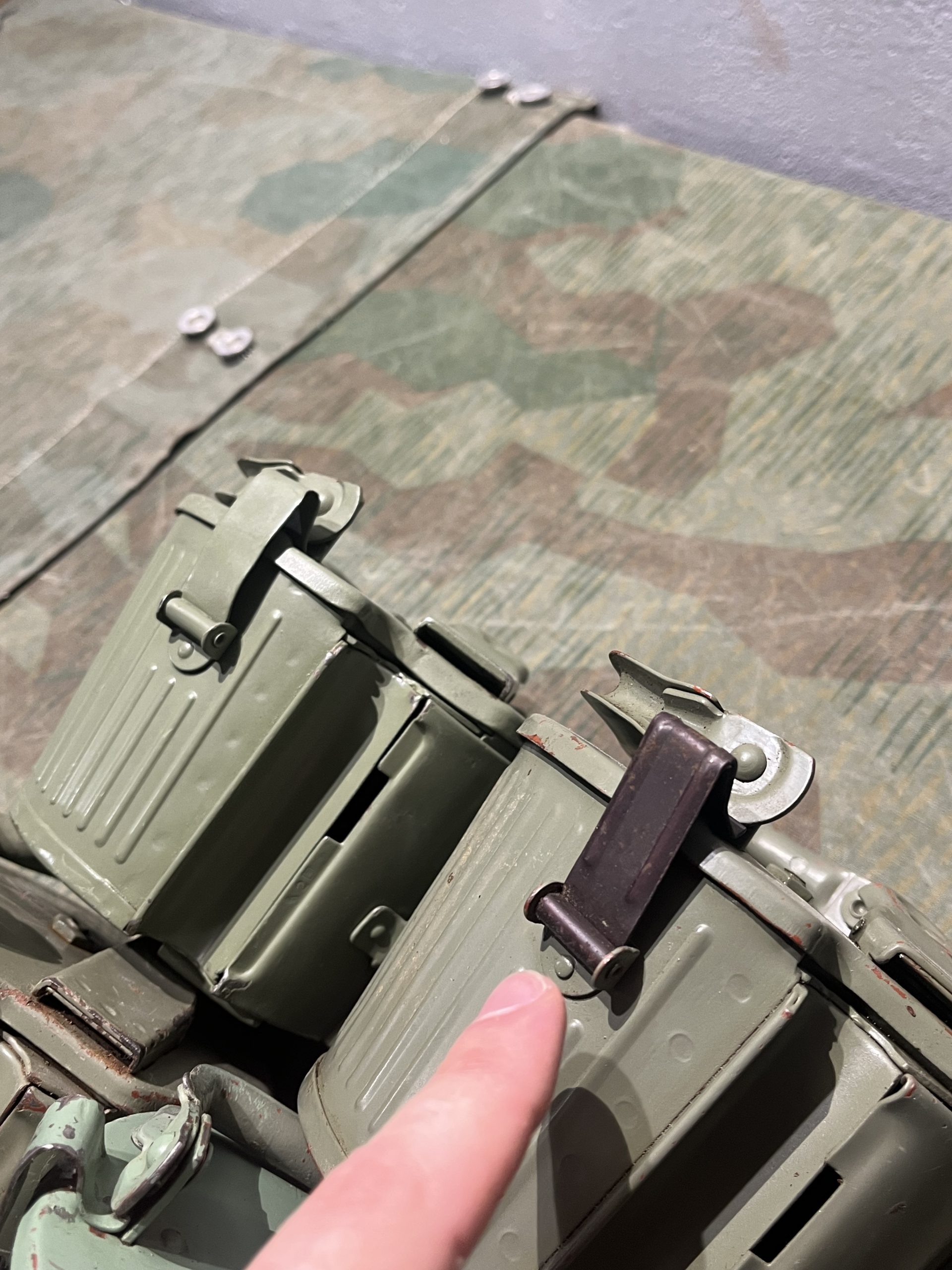 WW2 German Style Yugo Mg34 Mg42 Drum Mag Okay Condition Unmarked 1x Only - Image 9