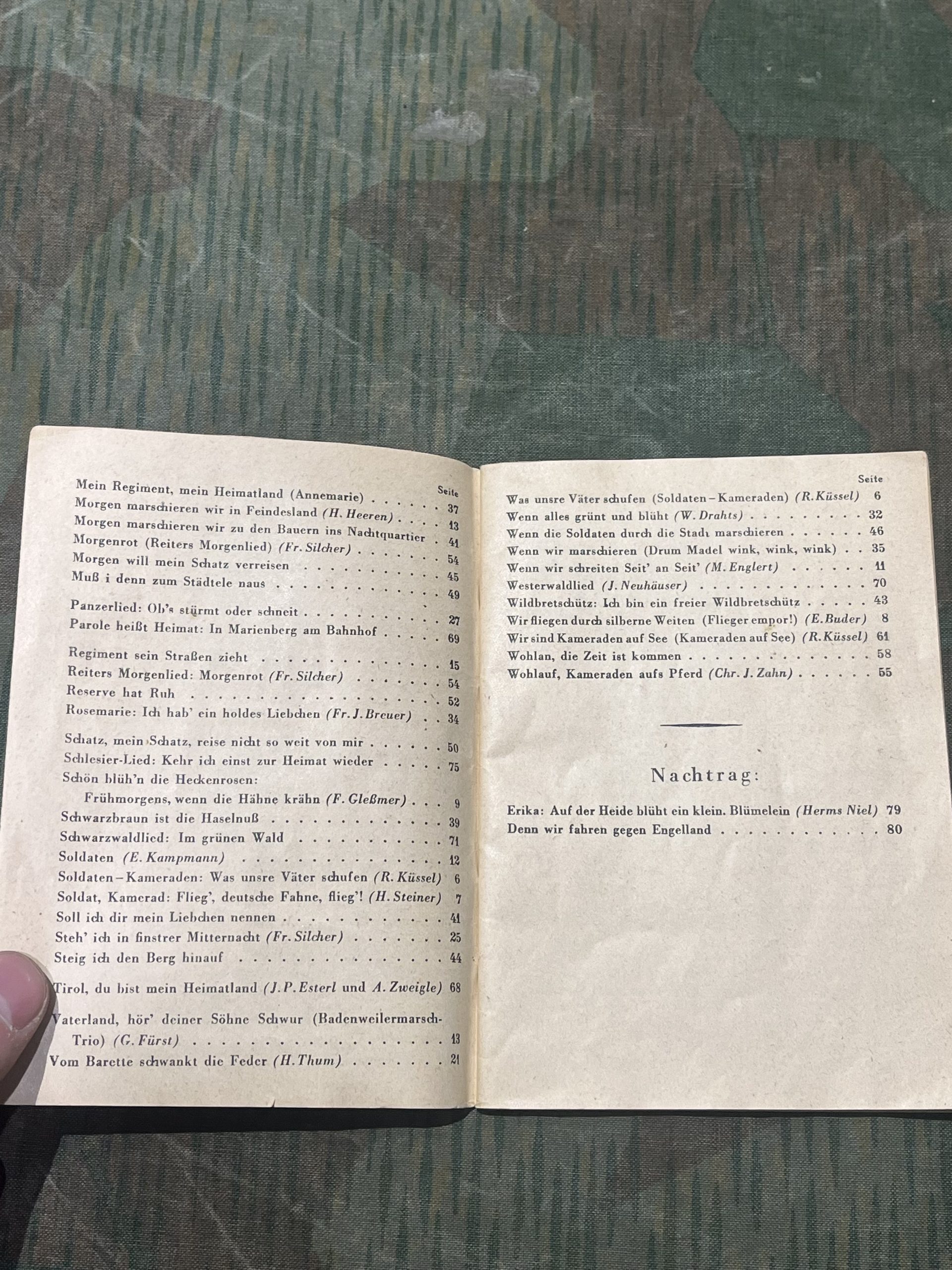 Original WW2 German "Das Neue Soldaten-Liederbuch" Songbook - Image 3