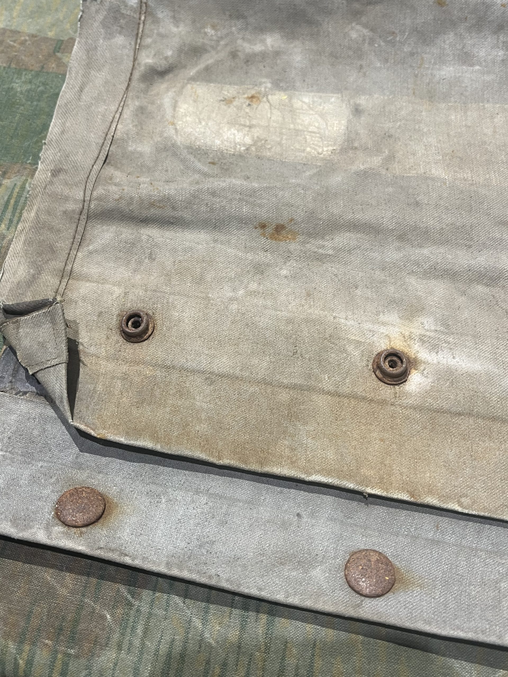 WW2 German Kriegsmarine Pack Hull Casing Packhülle for Inflatable Marine-Einmann Rubber Boat (Schlauchboot). - Image 7