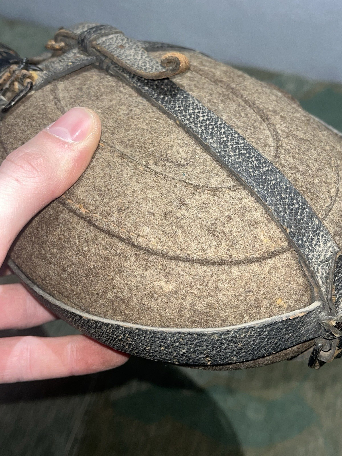 Original WW2 German Uniform M31 Medic Style Canteen Marked ESB 42 - Image 23