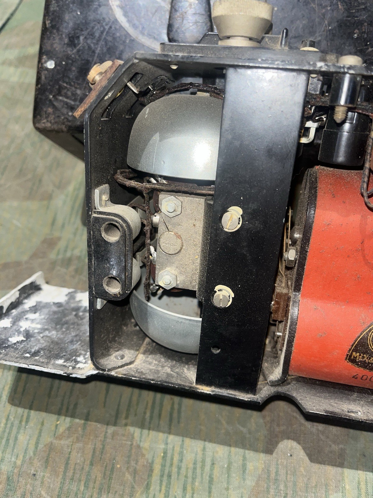 Original WW2 German FF33 Field Phone Telephone Marked Mix&Genst Parts Kit - Image 3