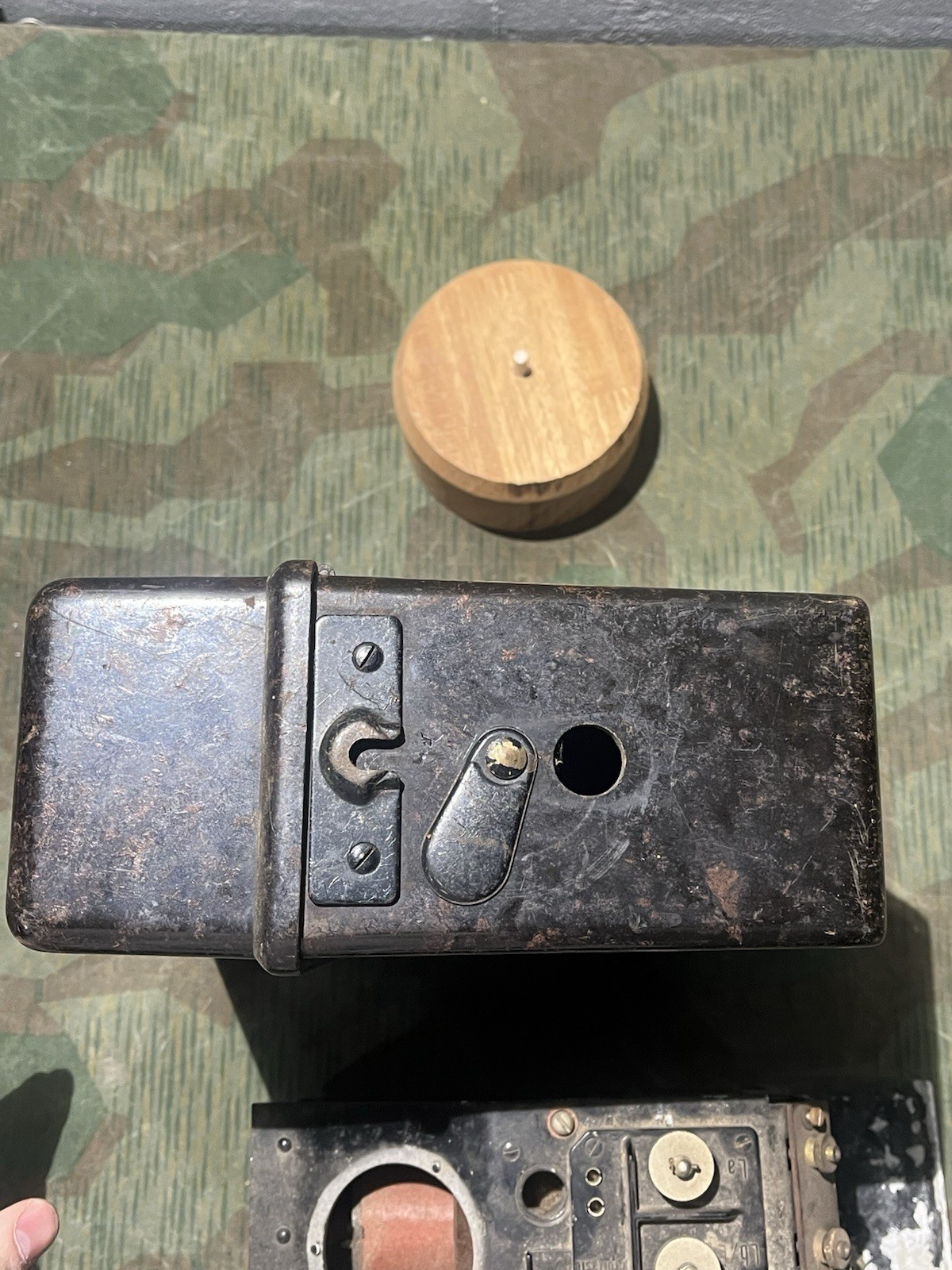 Original WW2 German FF33 Field Phone Telephone Marked Mix&Genst Parts Kit - Image 13