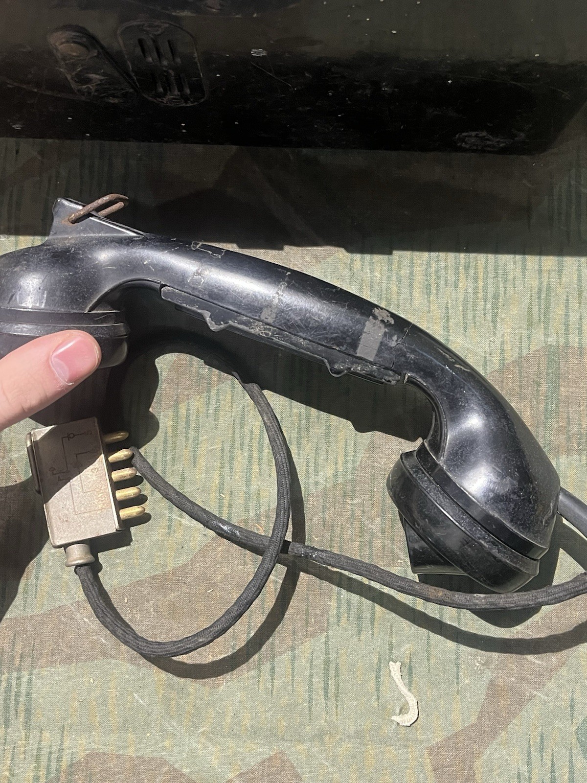 Original WW2 German FF33 Field Phone Telephone Marked Mix&Genst Parts Kit - Image 16