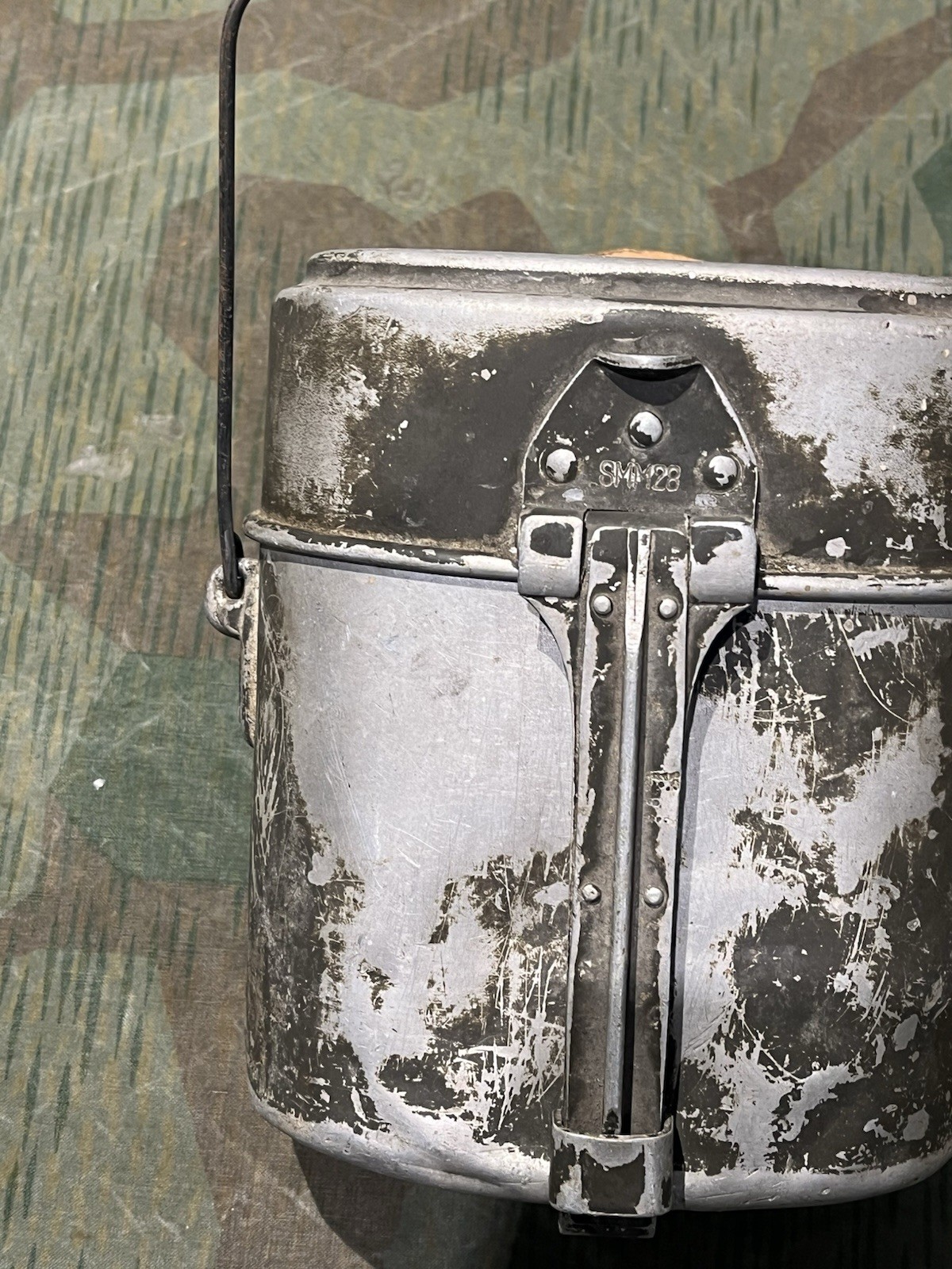 Original Post WW1 / Pre WW2 German M1910 Mess Tin Kit SMM28 Matching - Image 3
