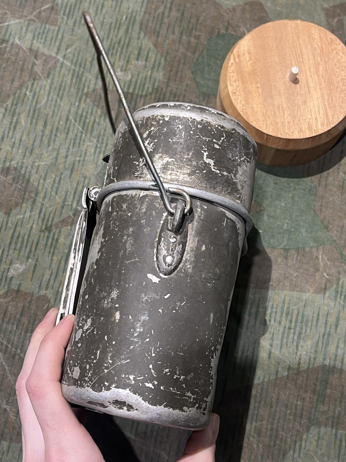 Original Post WW1 / Pre WW2 German M1910 Mess Tin Kit SMM28 Matching - Image 12