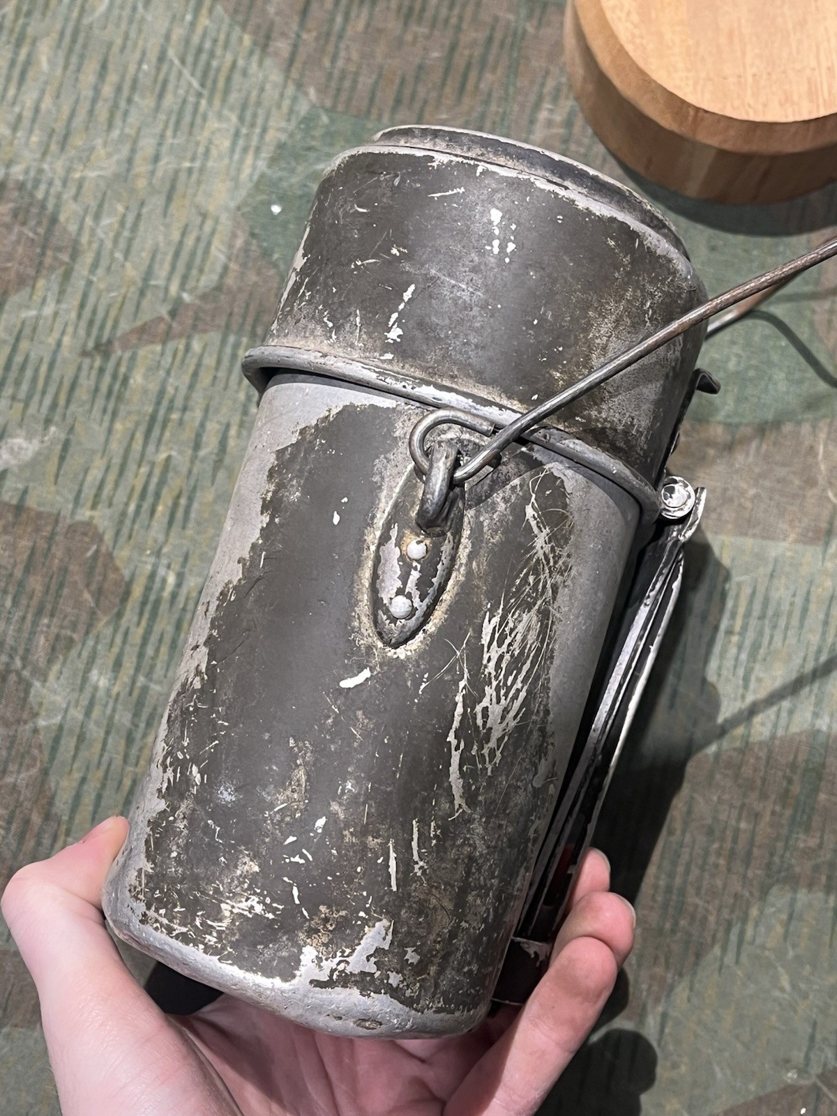 Original Post WW1 / Pre WW2 German M1910 Mess Tin Kit SMM28 Matching - Image 13