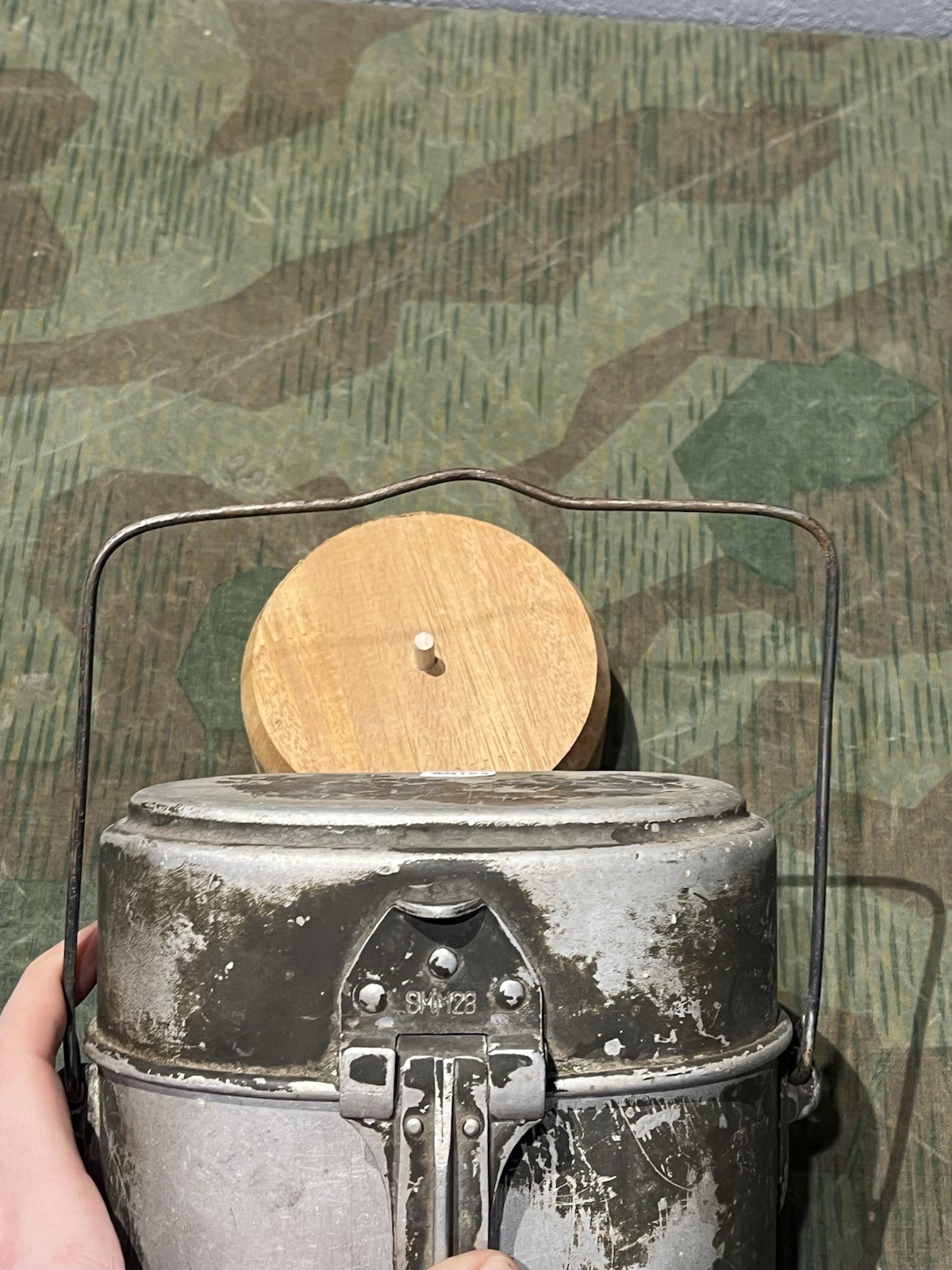 Original Post WW1 / Pre WW2 German M1910 Mess Tin Kit SMM28 Matching - Image 14
