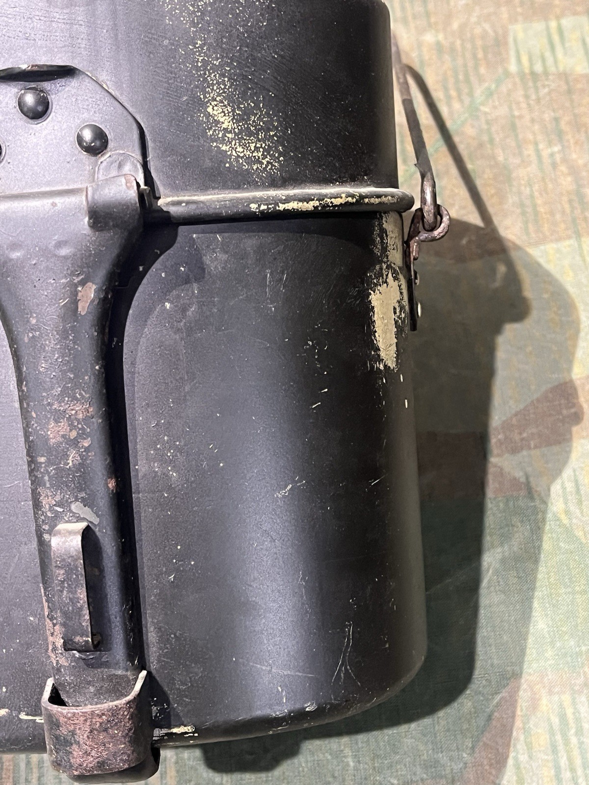 Original WW1 / WW2 German M1910 Style Mess Tin Kit Mint Cond. - Image 8