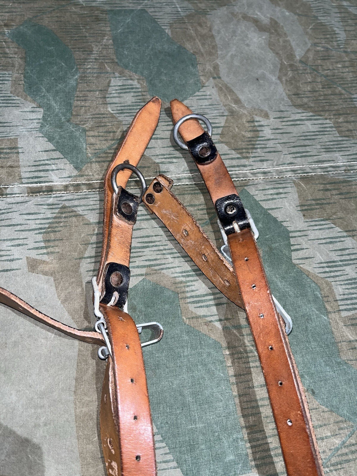 WW2 German Style / Post War Uniform Enlisted Y-Straps Harness for Belts - Image 18