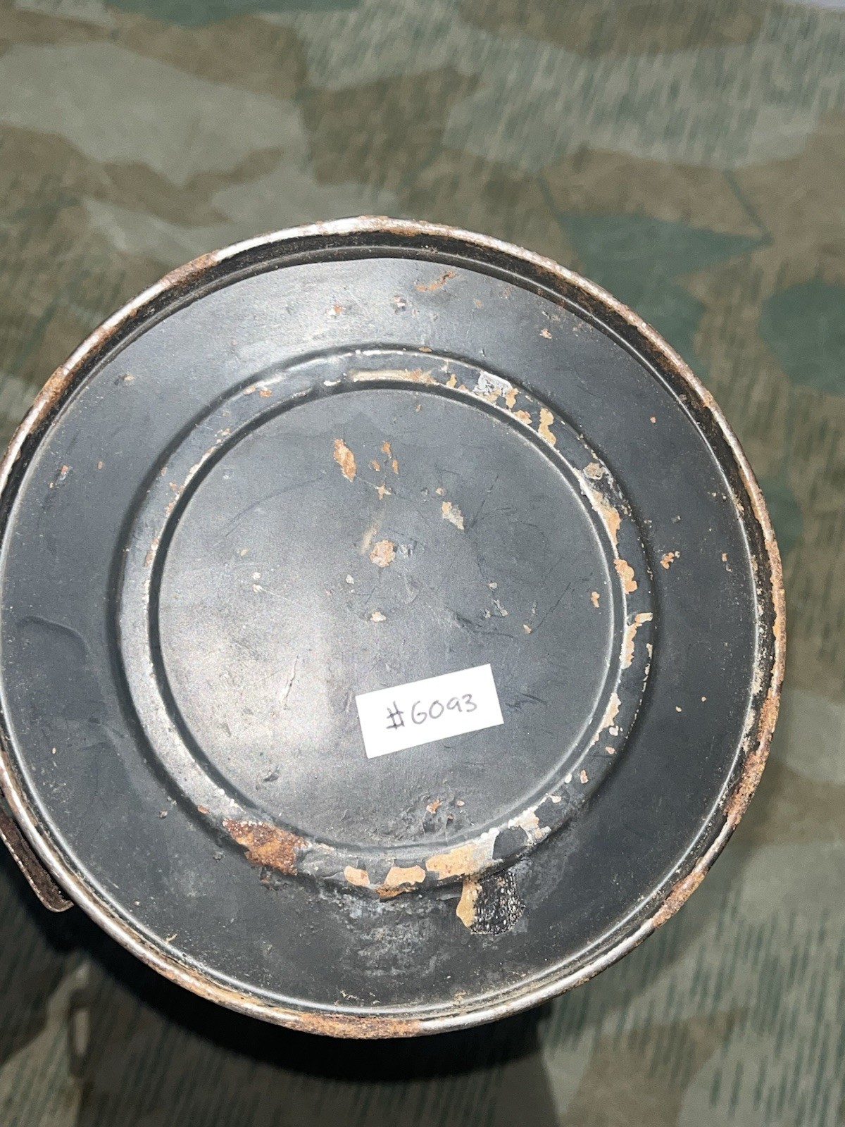 WW2 German Luftschutz VM37 Civil Gas Mask & Filter Marked w Canister - Image 22