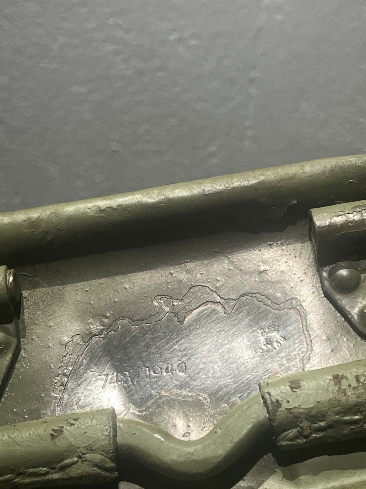 Original WW2 German Mg34 Mg42 Ammo Can Waffen Marked 743/1940 - Image 5