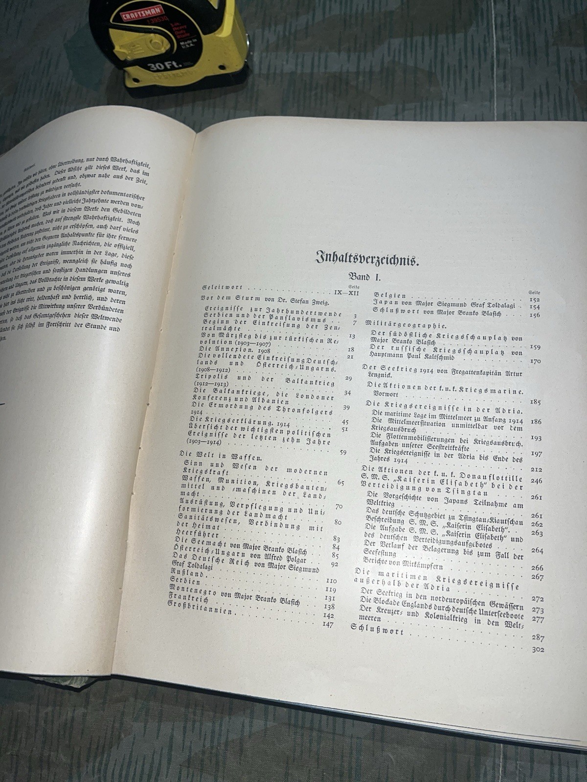 Original WW2 German Era Die Geschichte Des Weltkriegs Book #1 on German Military - Image 5