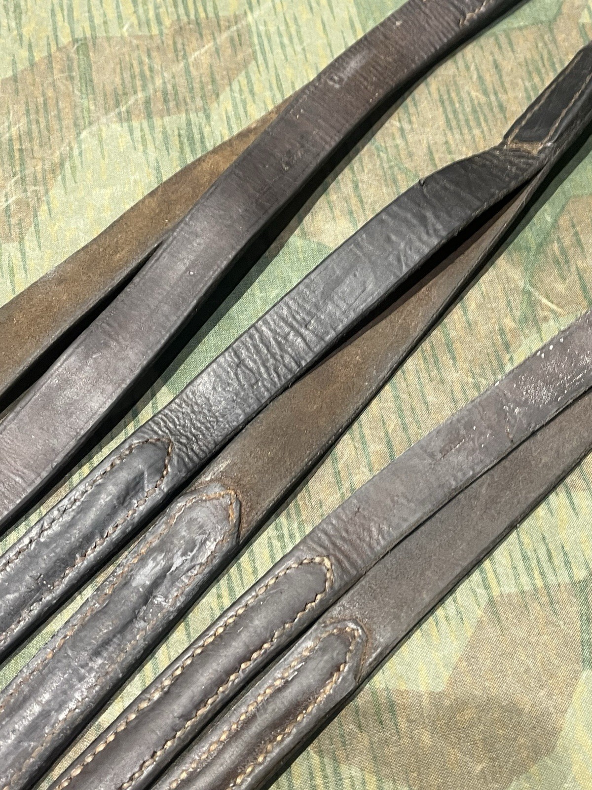 WW2 German Style / Yugo Spilt Strap Mg34 Mg42 Leather Shoulder Strap Sling 1x Only - Image 7