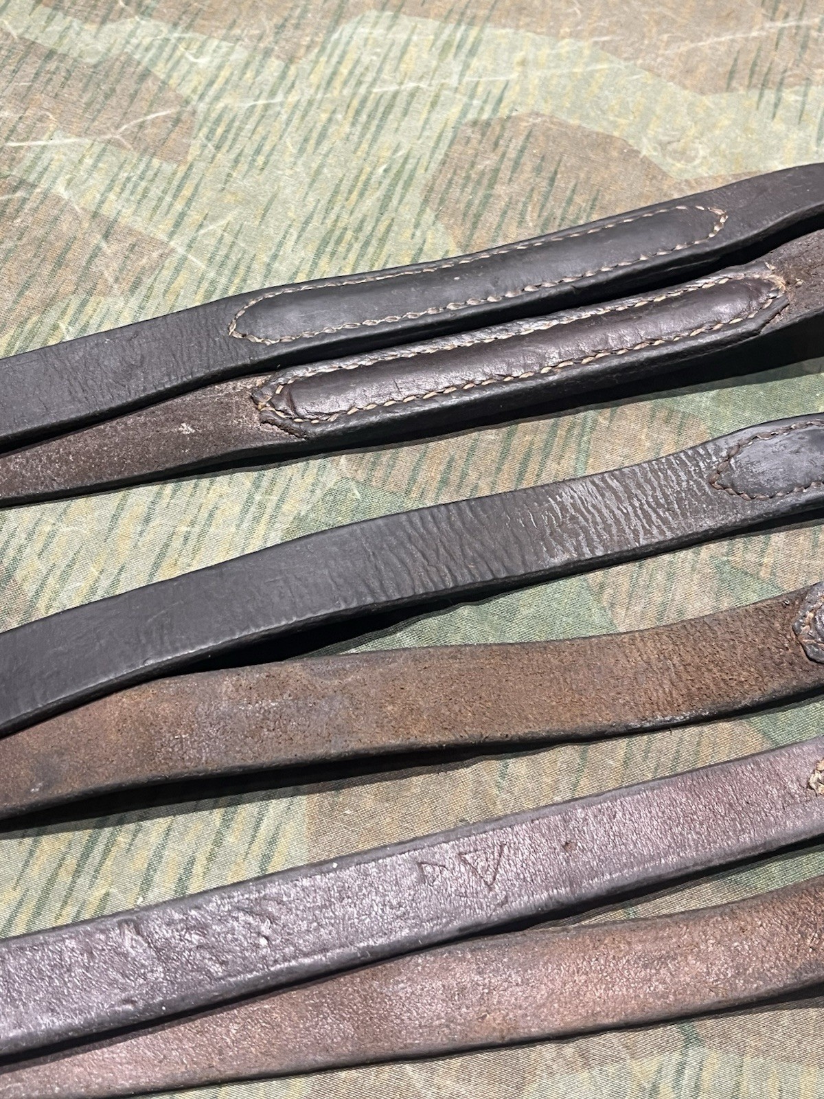 WW2 German Style / Yugo Spilt Strap Mg34 Mg42 Leather Shoulder Strap Sling 1x Only - Image 16