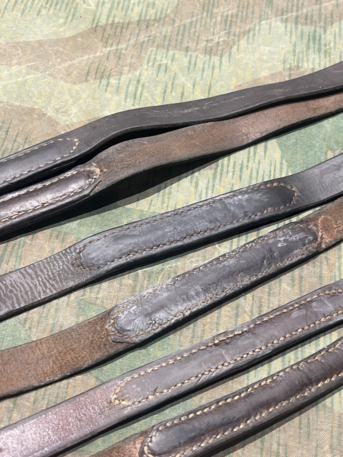 WW2 German Style / Yugo Spilt Strap Mg34 Mg42 Leather Shoulder Strap Sling 1x Only - Image 17