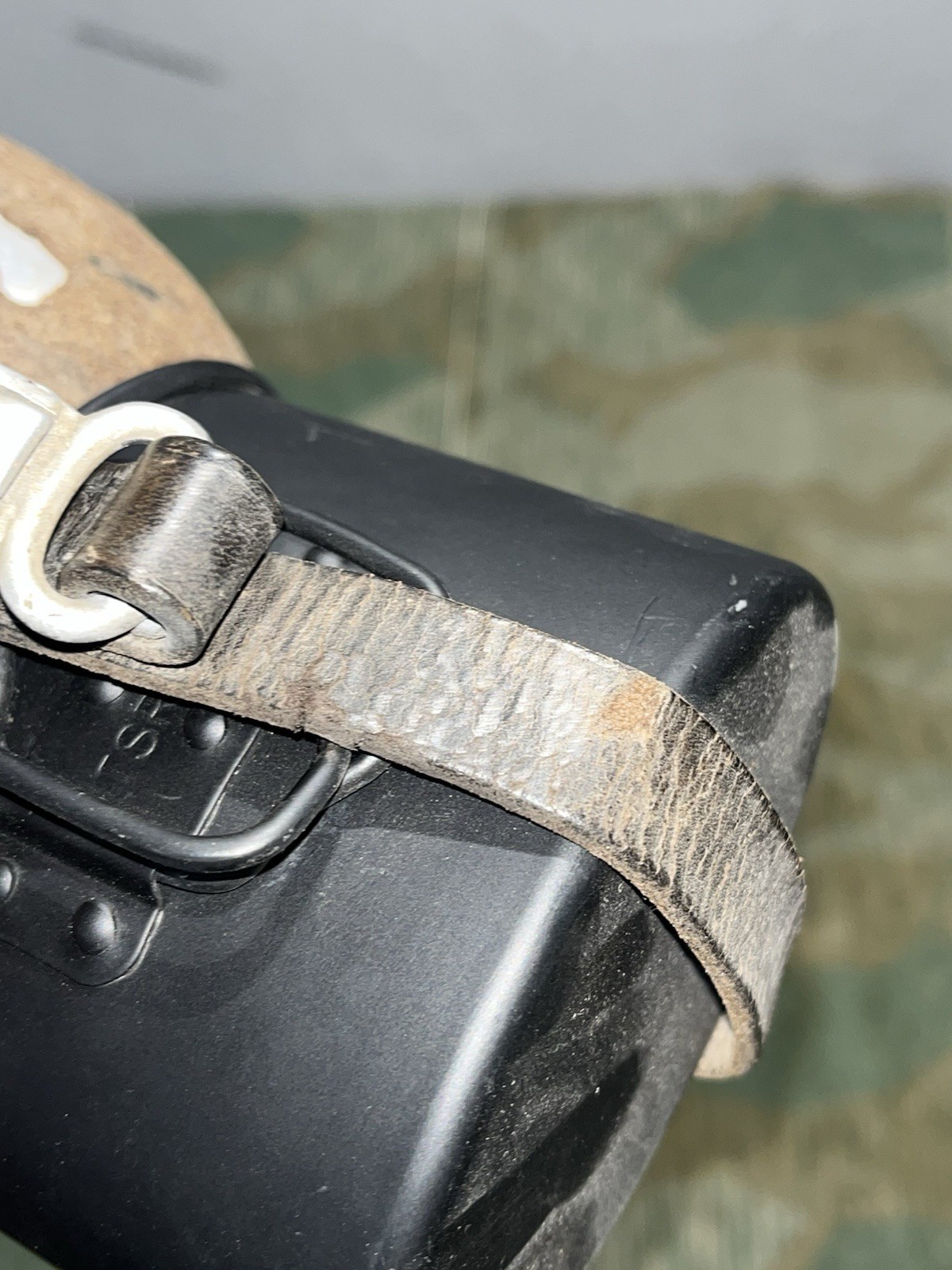 original WW2 German Uniform M31 Canteen & Cup Marked TSR 40 - Image 7