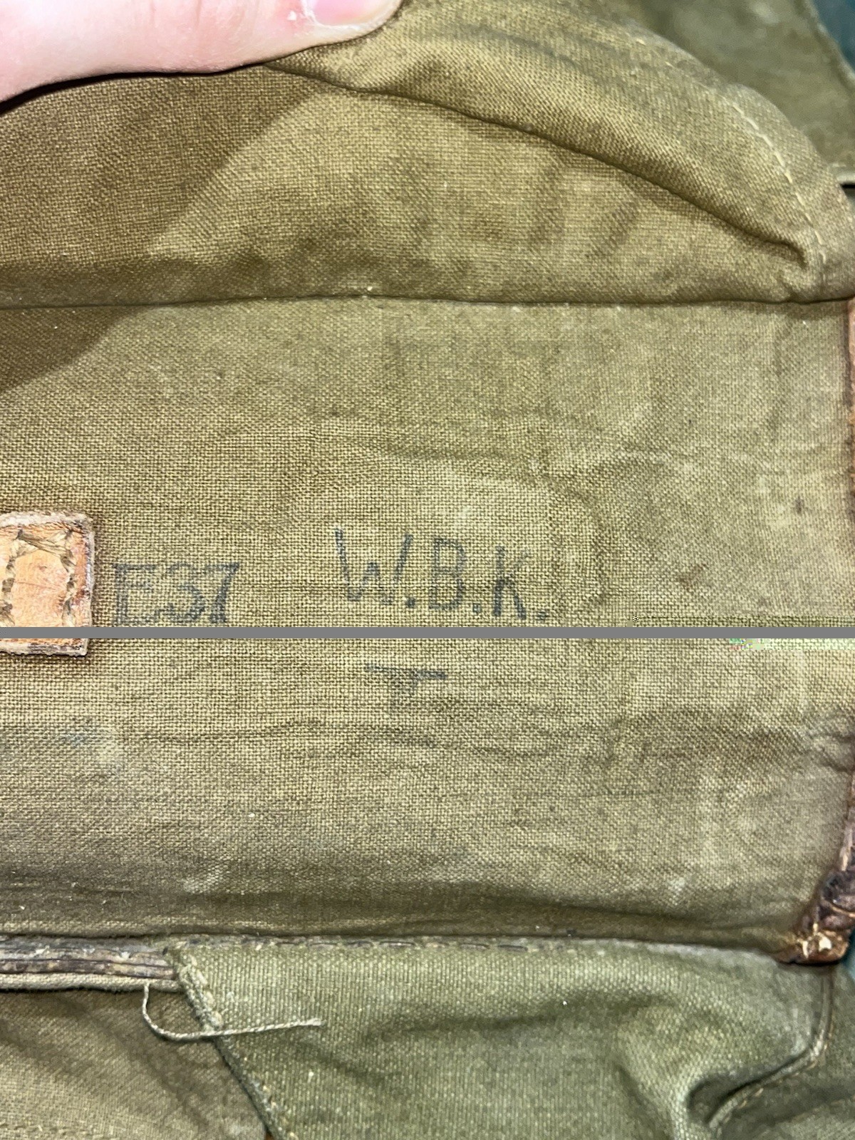 Original WW2 German Uniform M39 Pony Fur Horsehair Tornister Backpack Marked 1937 - Image 13