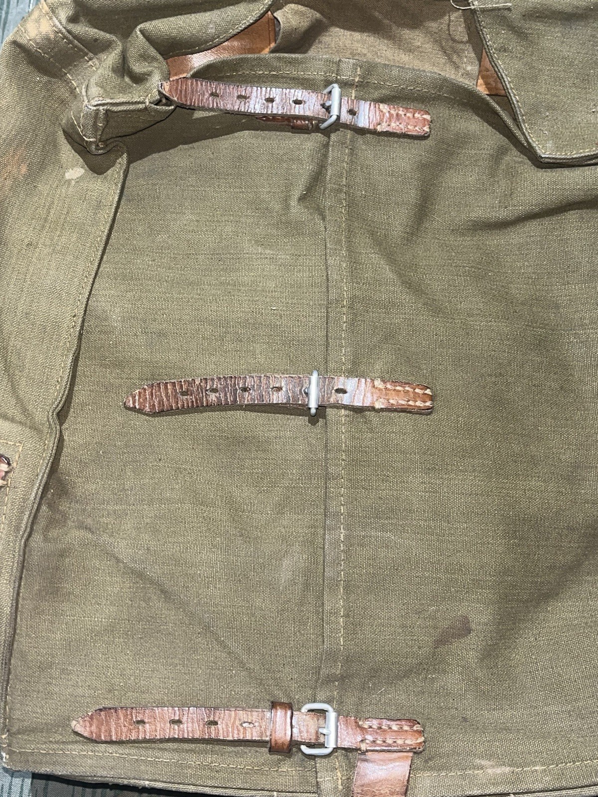 Original WW2 German Uniform M39 Pony Fur Horsehair Tornister Backpack Marked 1937 - Image 17