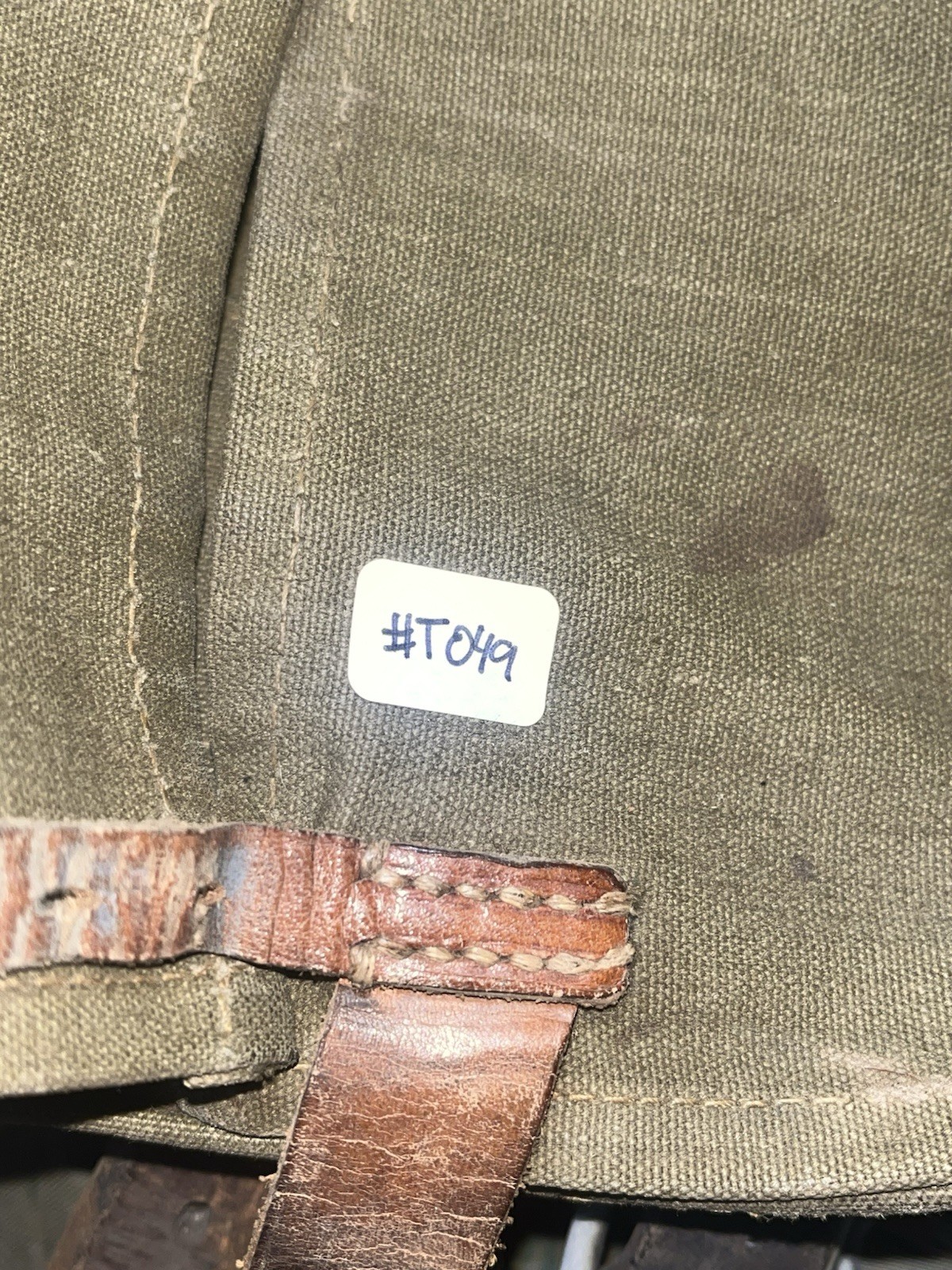 Original WW2 German Uniform M39 Pony Fur Horsehair Tornister Backpack Marked 1937 - Image 18