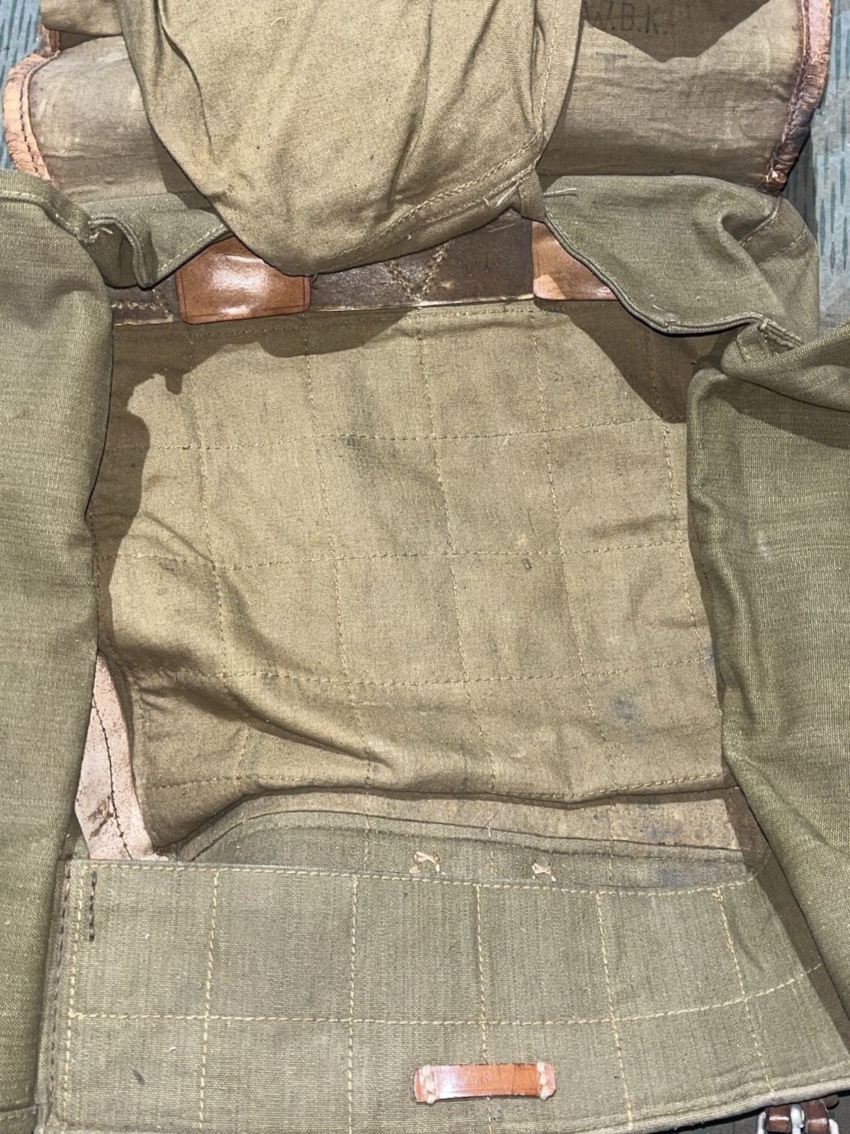 Original WW2 German Uniform M39 Pony Fur Horsehair Tornister Backpack Marked 1937 - Image 19