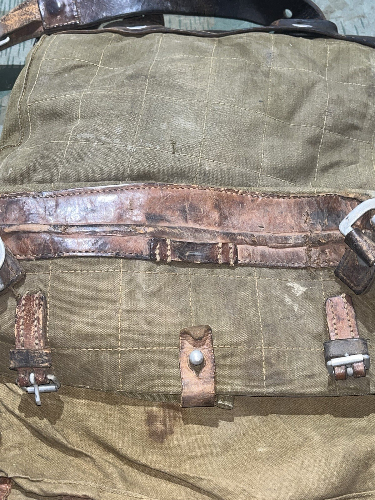 Original WW2 German Uniform M39 Pony Fur Horsehair Tornister Backpack Marked 1937 - Image 22