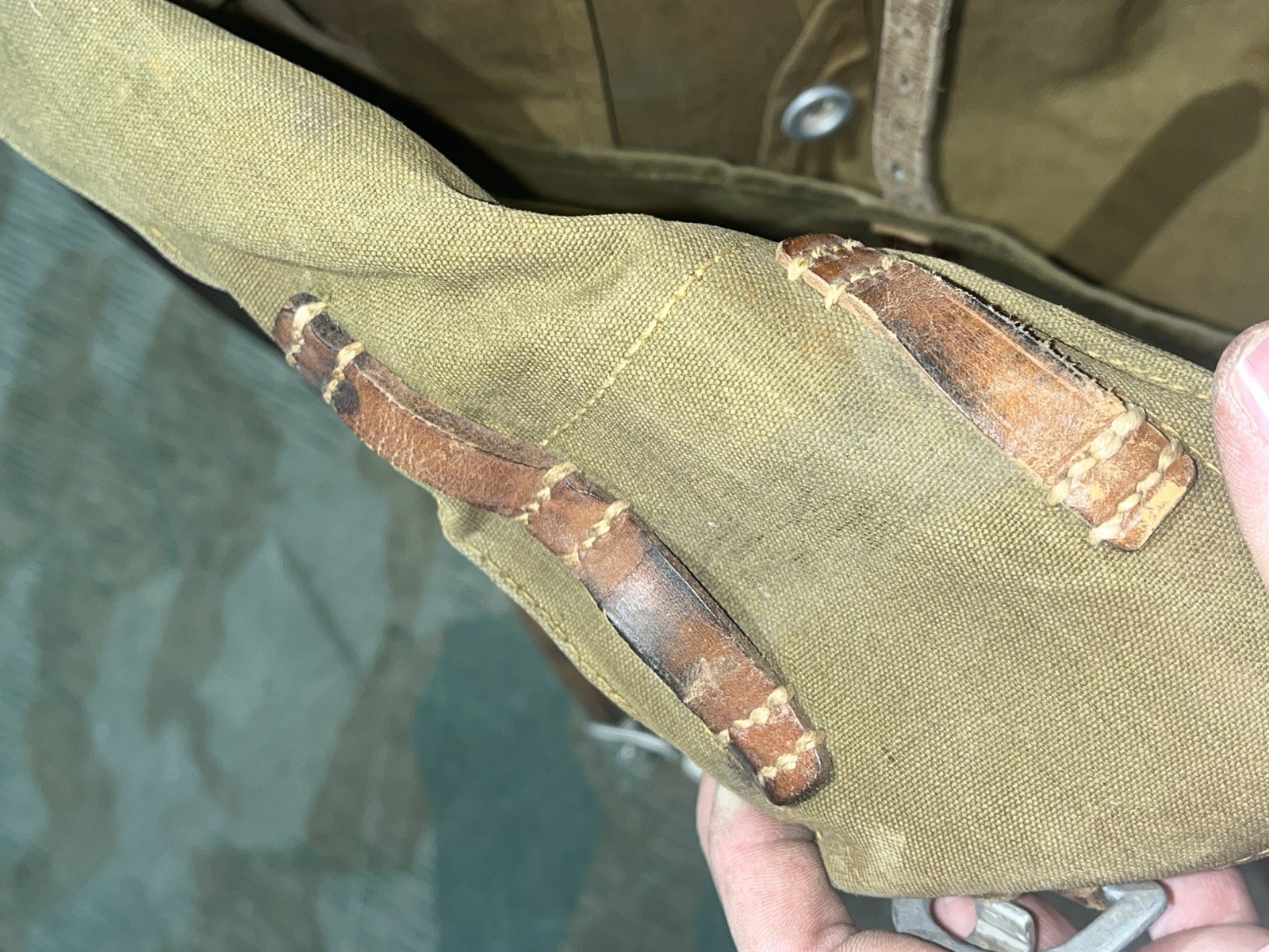 Original WW2 German Uniform M39 Pony Fur Horsehair Tornister Backpack Marked 1937 - Image 23