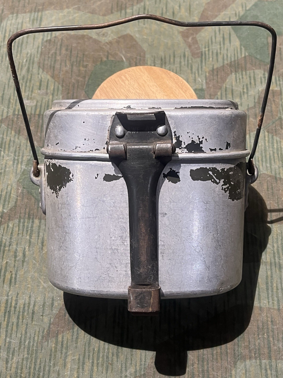 Original WW2 German M31 Mess Tin Kit Marked AWF41/FWBN39