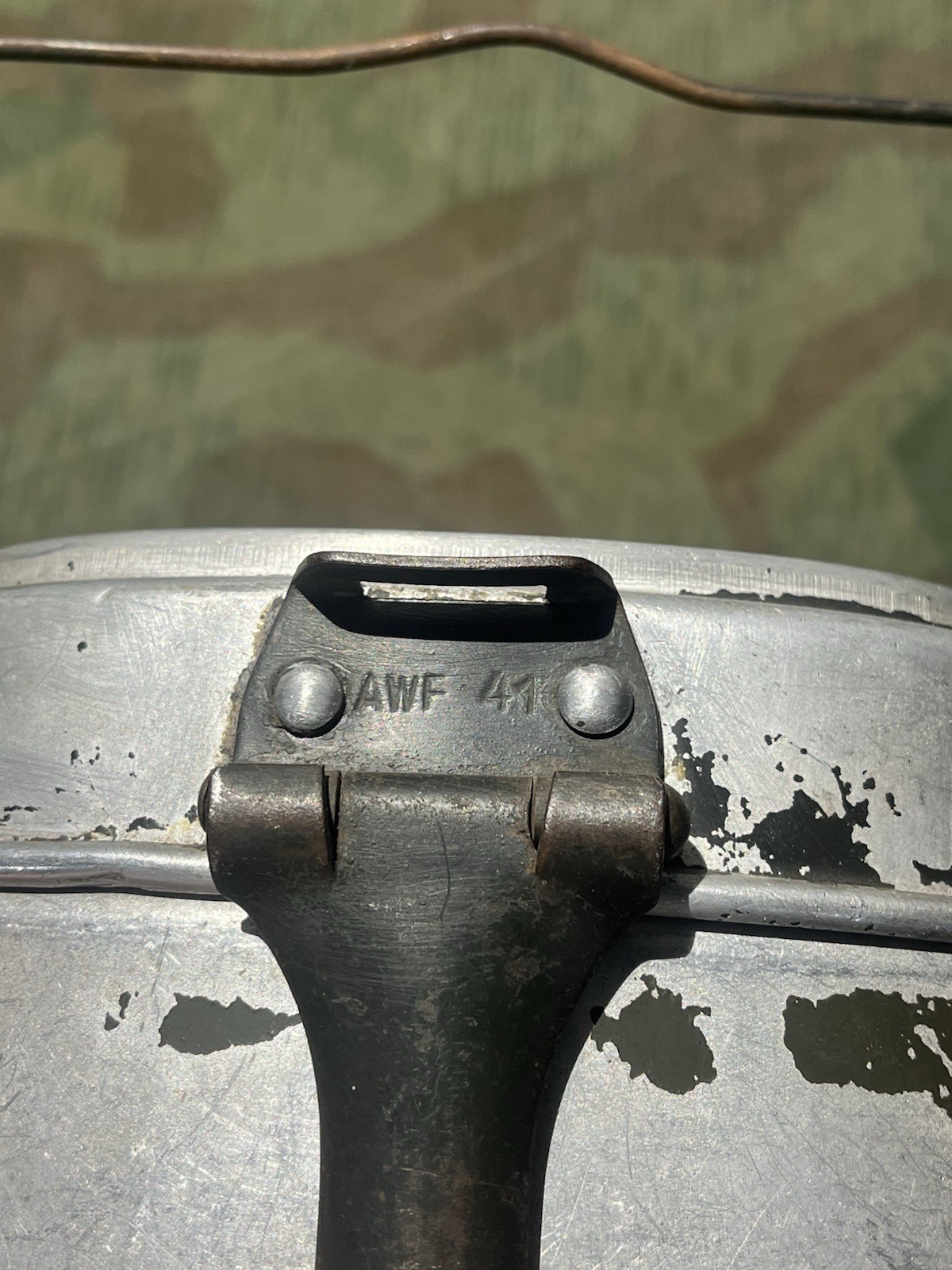 Original WW2 German M31 Mess Tin Kit Marked AWF41/FWBN39 - Image 2