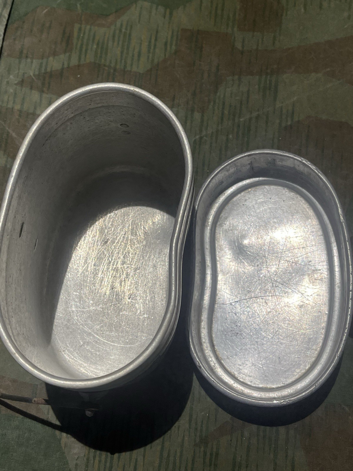 Original WW2 German M31 Mess Tin Kit Marked AWF41/FWBN39 - Image 11