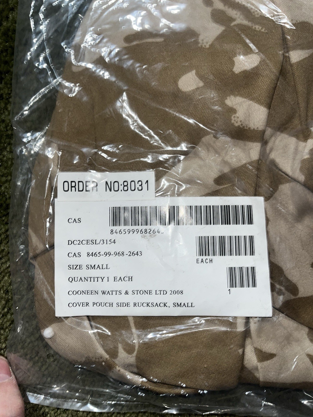 8x British Desert DPM Camouflage Large Rucksack Backpack Covers - Image 12