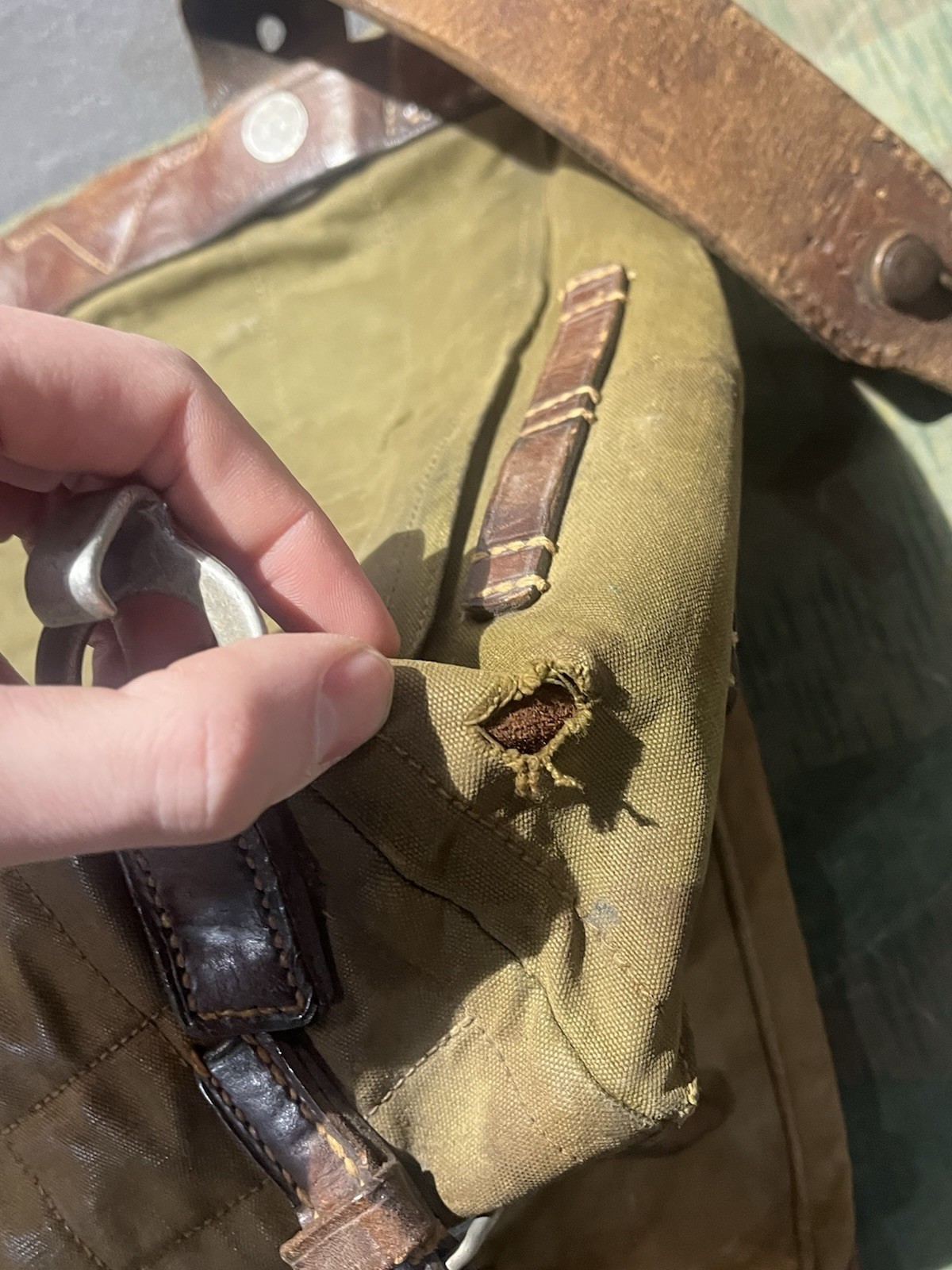 Original WW2 German Uniform M39 Pony Fur Horsehair Tornister Backpack Marked 1936 - Image 23