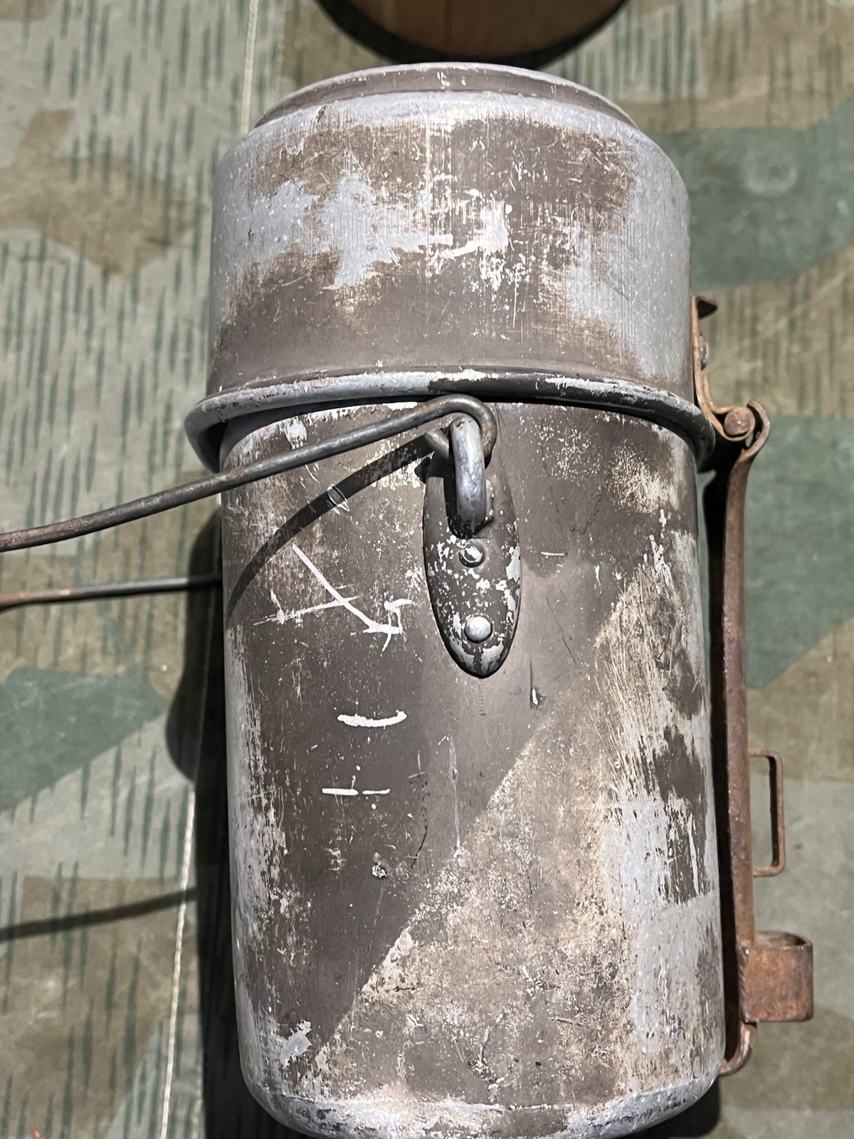 Original WW2 German M1910 Style Mess Tin Kit Marked ESB 38 Matching - Image 9