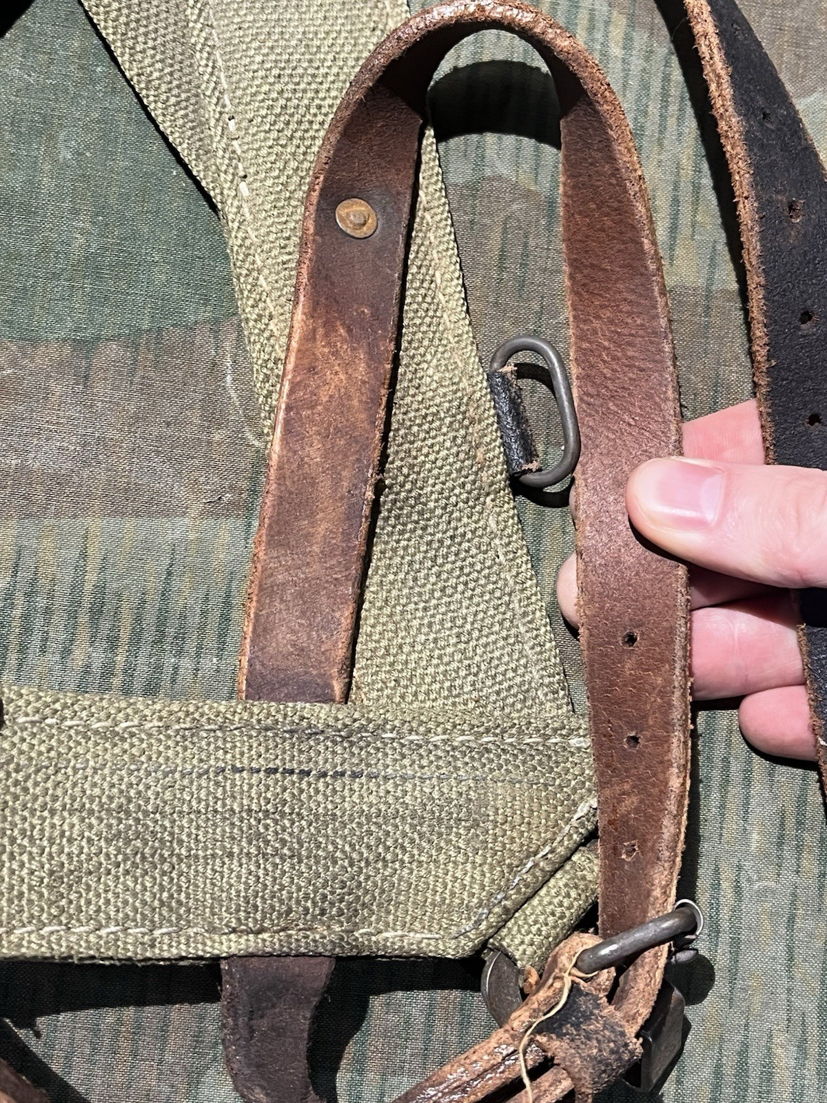 Original WW2 German Wehrmacht Uniform A-Frame Marked - Image 12