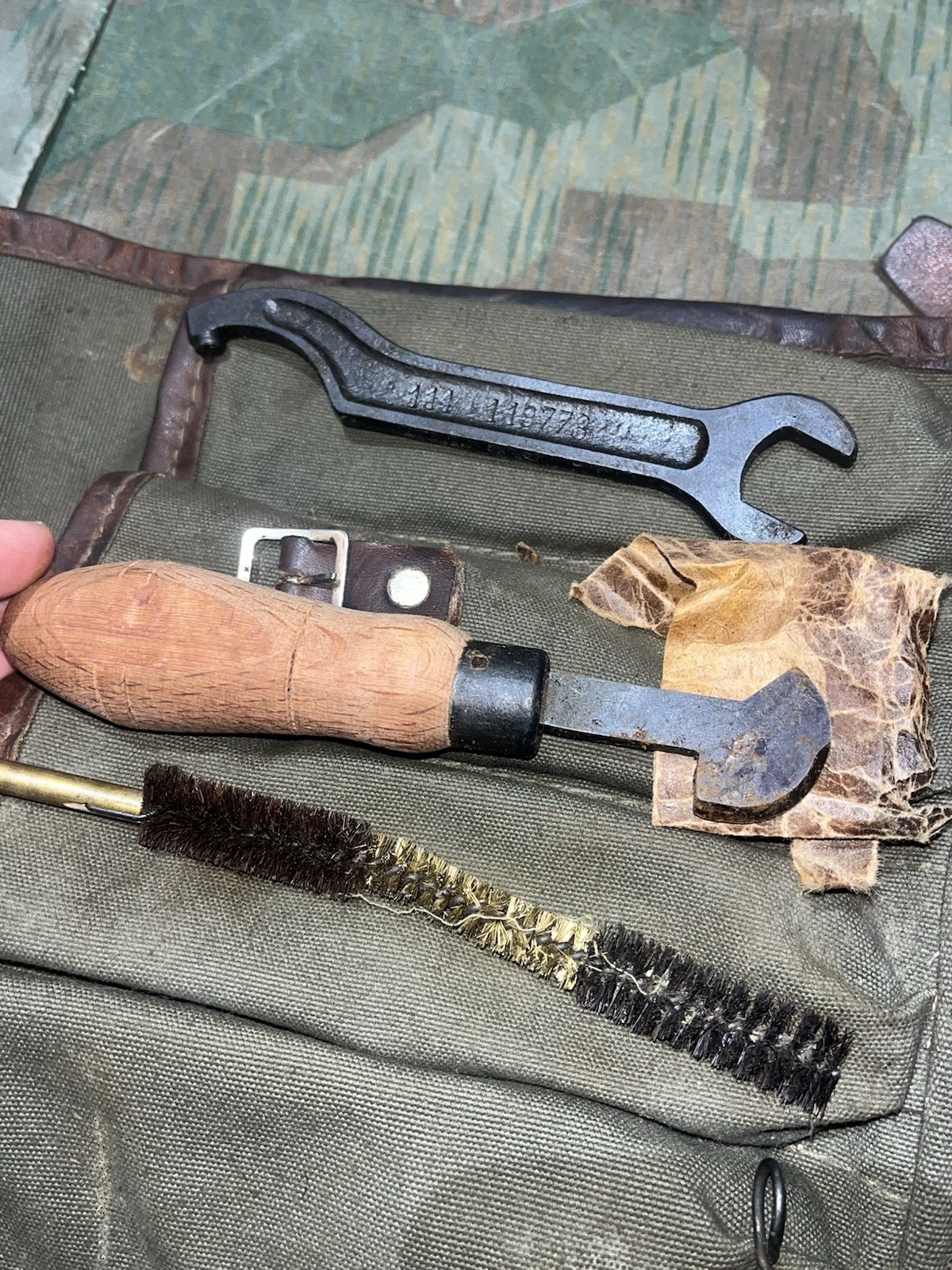 Post WW2 German / Yugo Mg42 Mg34 Mg53 Cleaning Kit w/ Accessories - Image 9