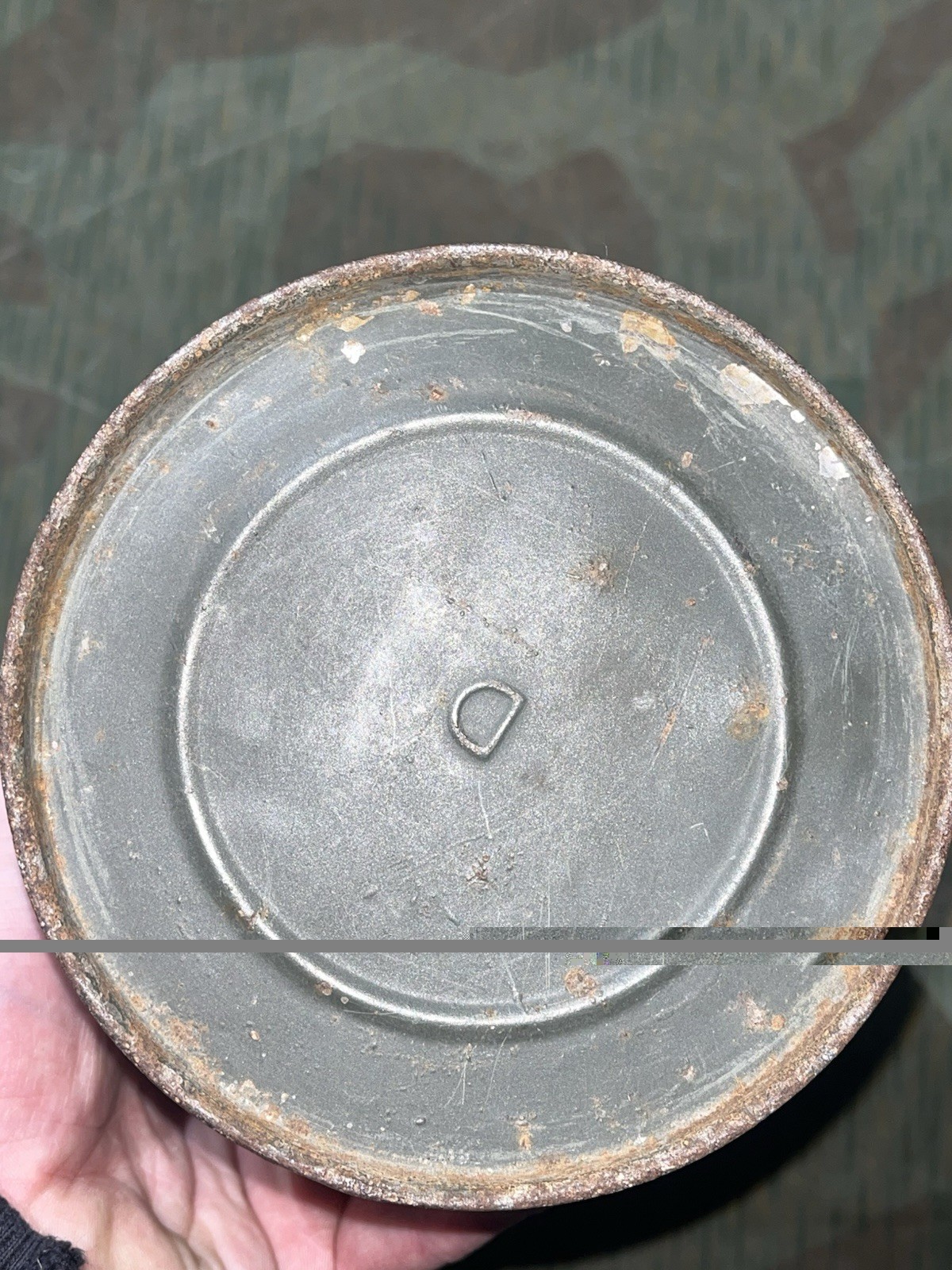 Original WW2 German GM30 Gas Mask, Filter, & Canister Marked EBU 1943 - Image 21