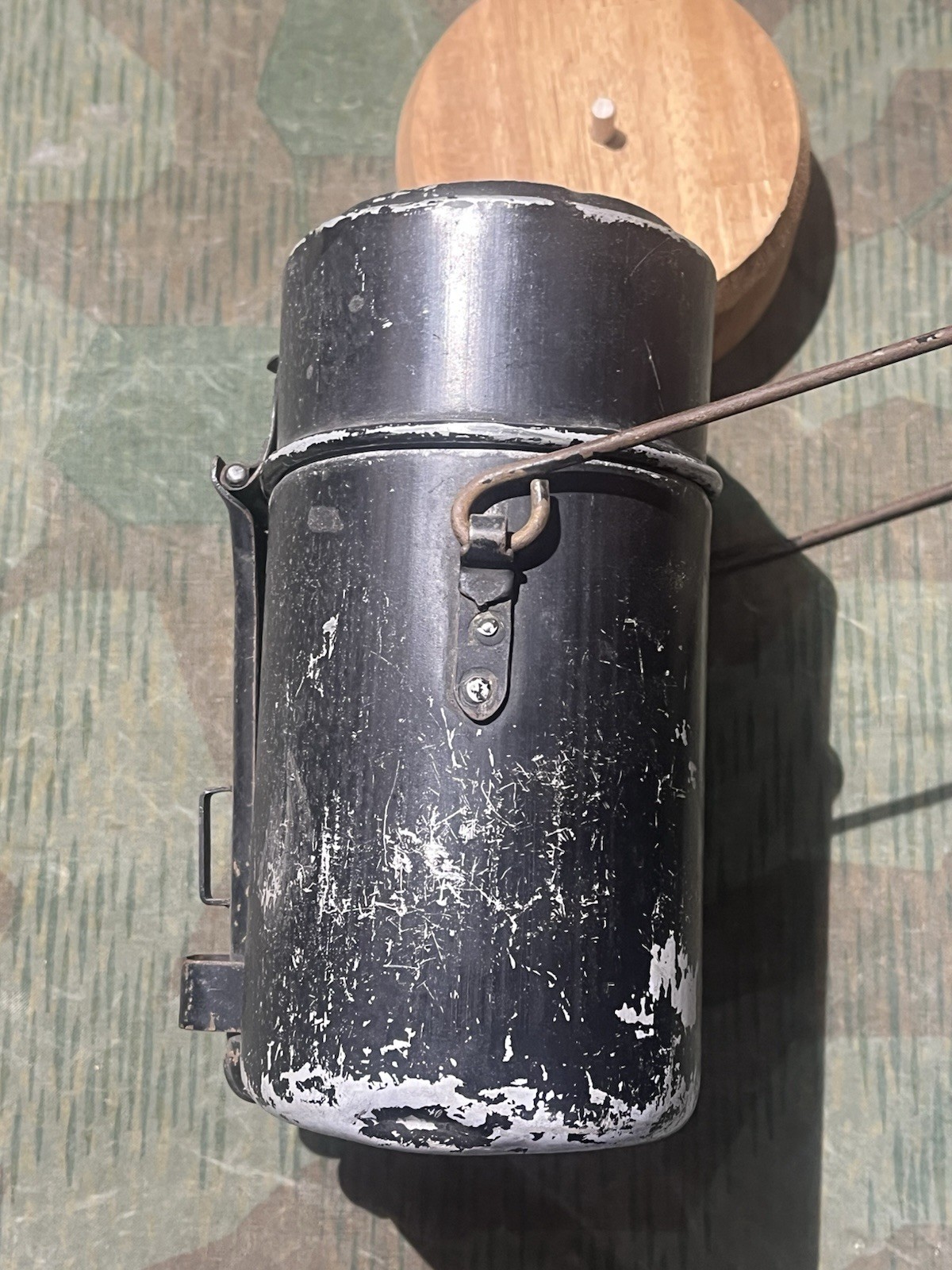 Original WW1 / WW2 German M1910 Style Mess Tin Kit - Image 4