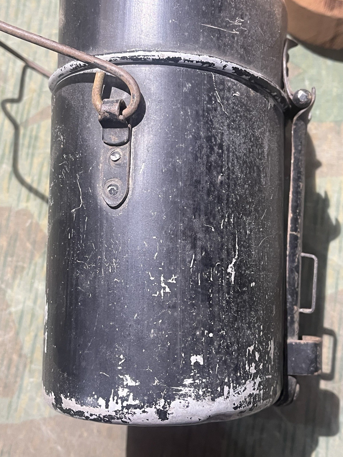 Original WW1 / WW2 German M1910 Style Mess Tin Kit - Image 7