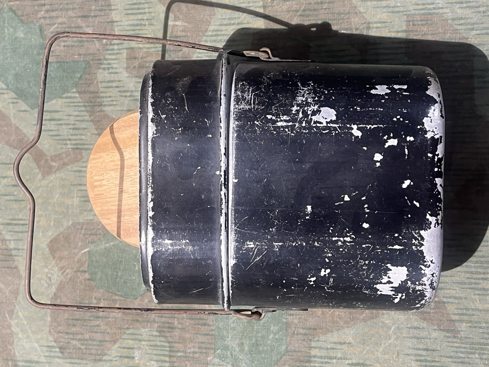 Original WW1 / WW2 German M1910 Style Mess Tin Kit - Image 8