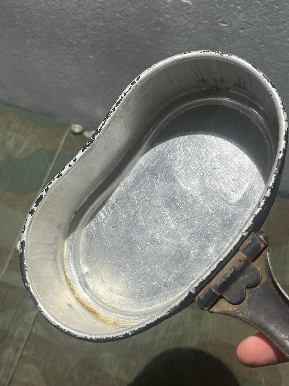 Original WW1 / WW2 German M1910 Style Mess Tin Kit - Image 17