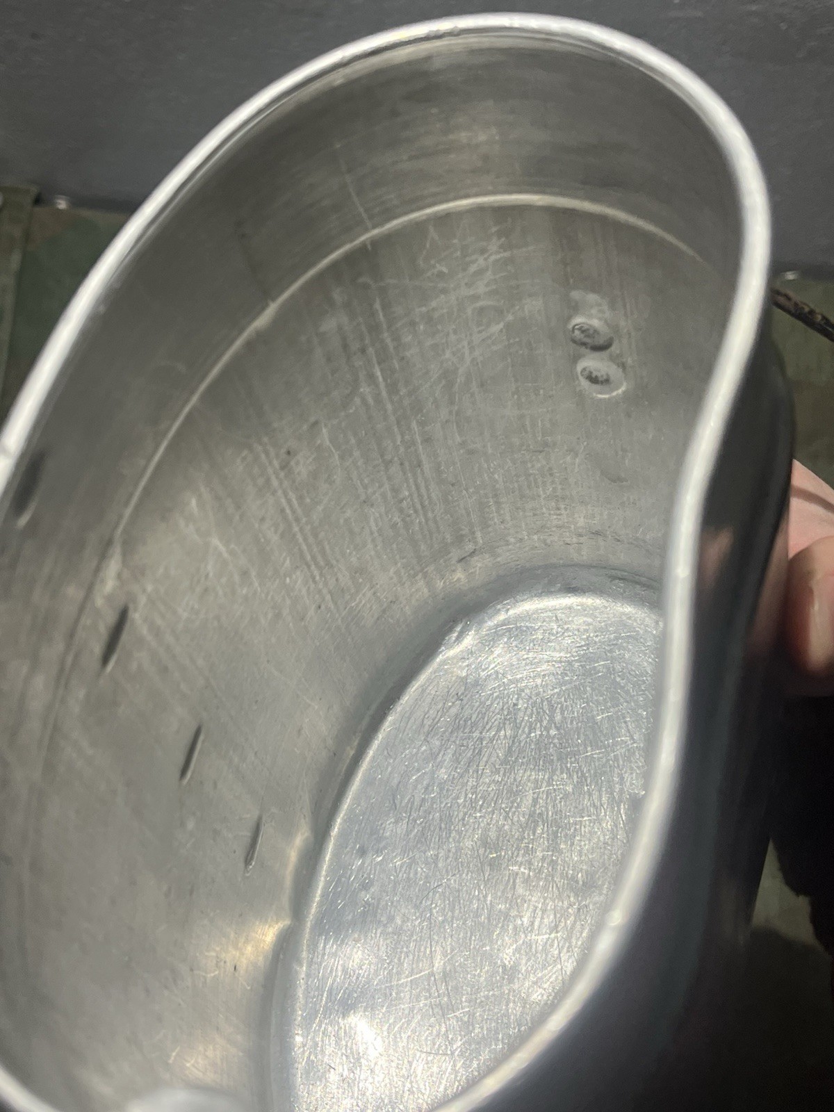 Original WW1 / WW2 German M1910 Style Mess Tin Kit - Image 20