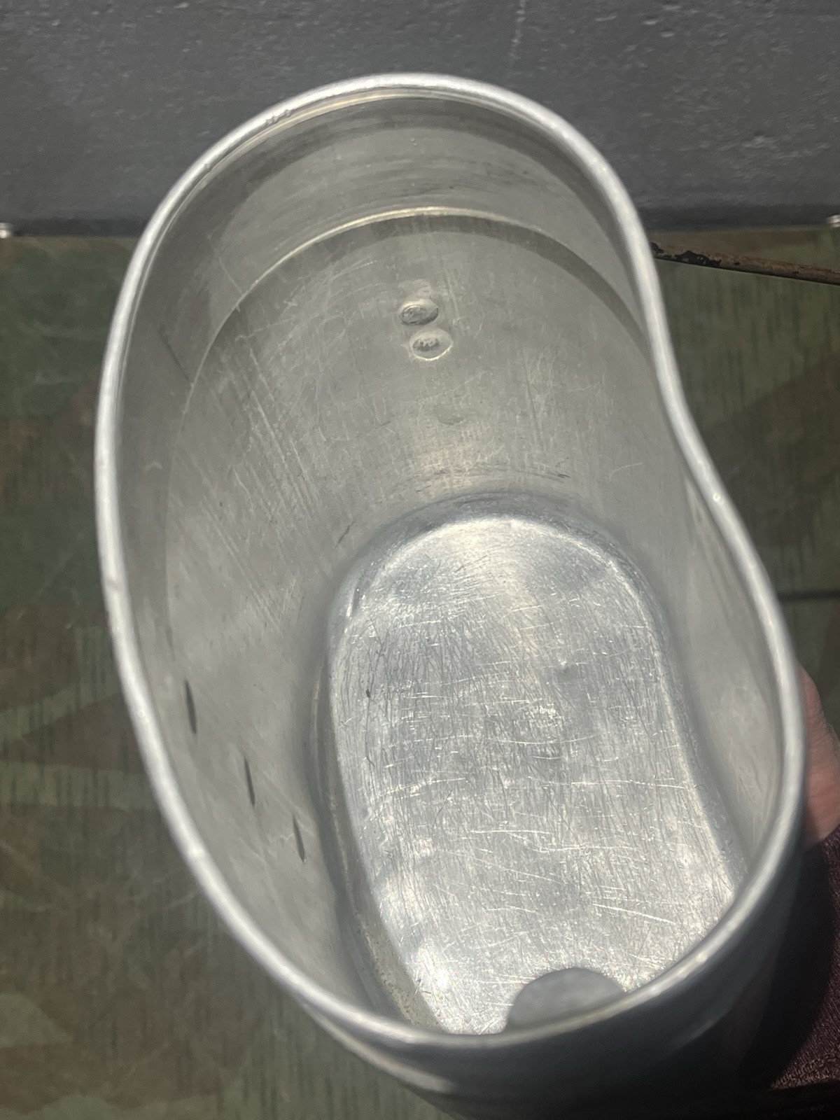 Original WW1 / WW2 German M1910 Style Mess Tin Kit - Image 21